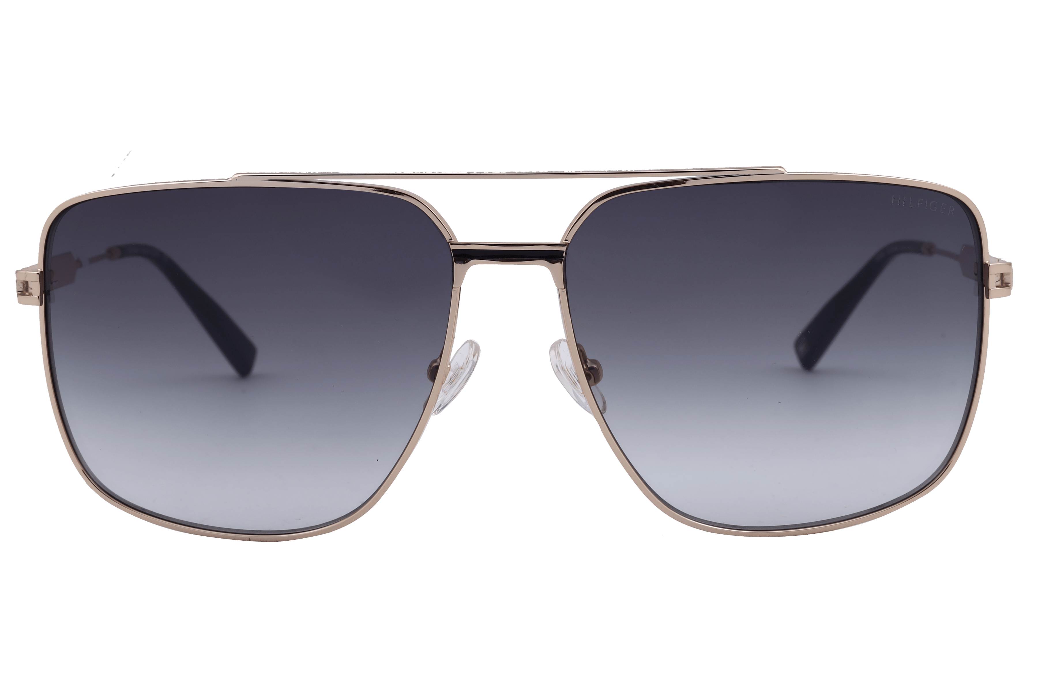 Tommy Hilfiger TH2595 Sunglass Gold Male Full Metal Sunglass — Gold frame — view 2