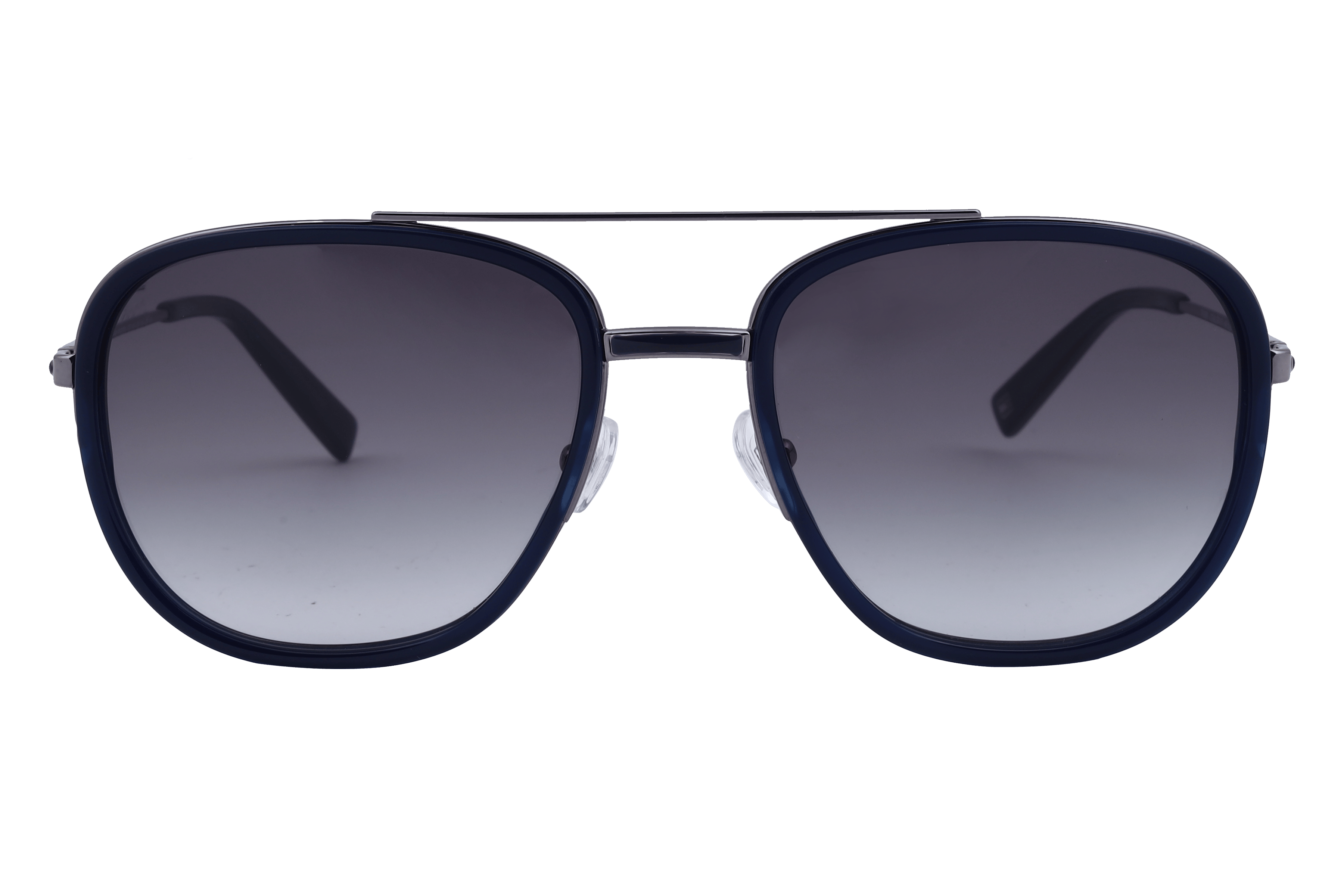 Tommy Hilfiger TH2589 Sunglass Blue Male Full Metal Sunglass — Blue frame — view 2