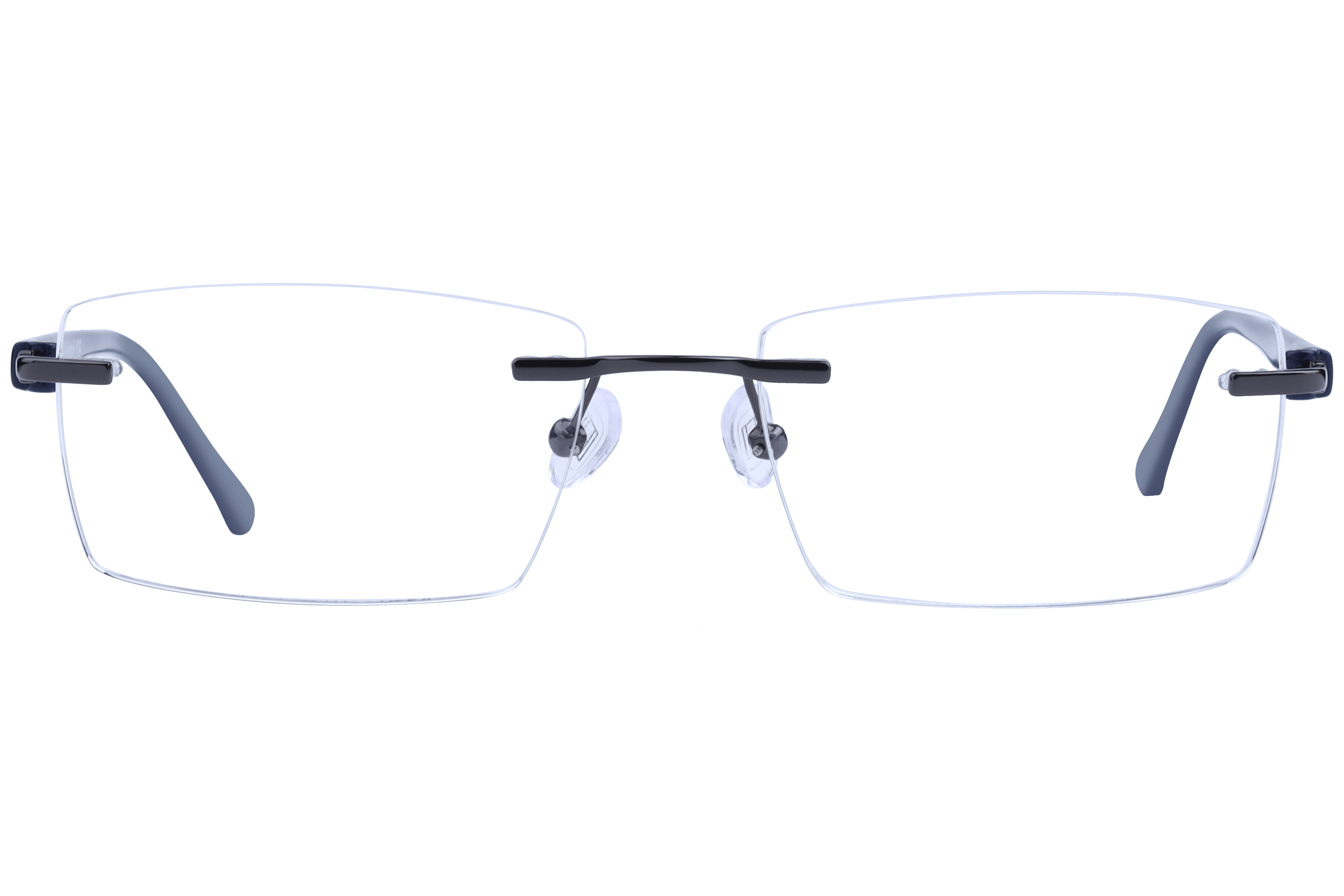 Tommy Hilfiger TH6257 Frame Gun Metal Unisex RimLess Shell Frame — Gun Metal frame — view 2