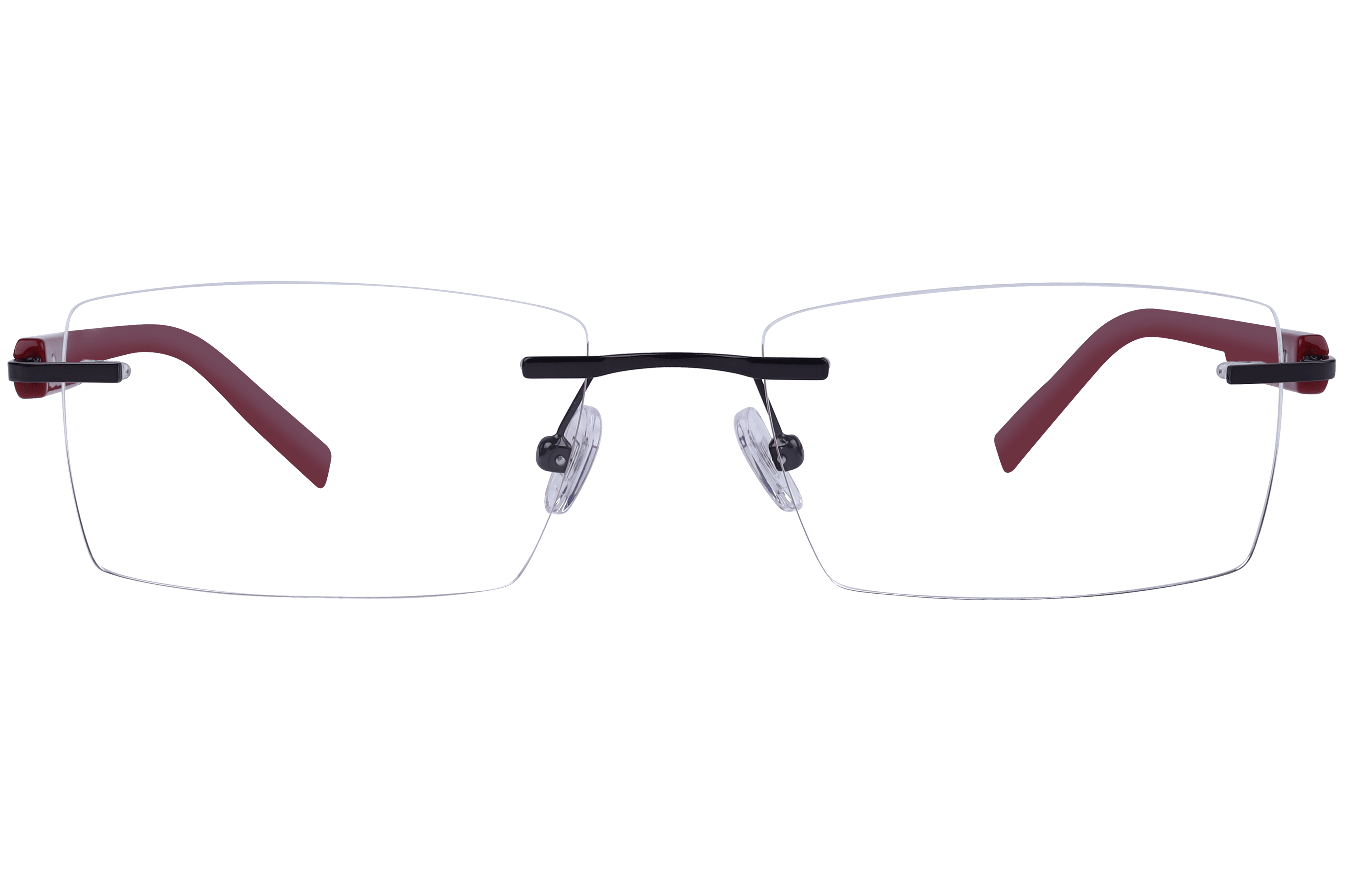 Tommy Hilfiger TH6261 Frame Gun Metal Male RimLess Shell Frame — Gun Metal frame — view 2