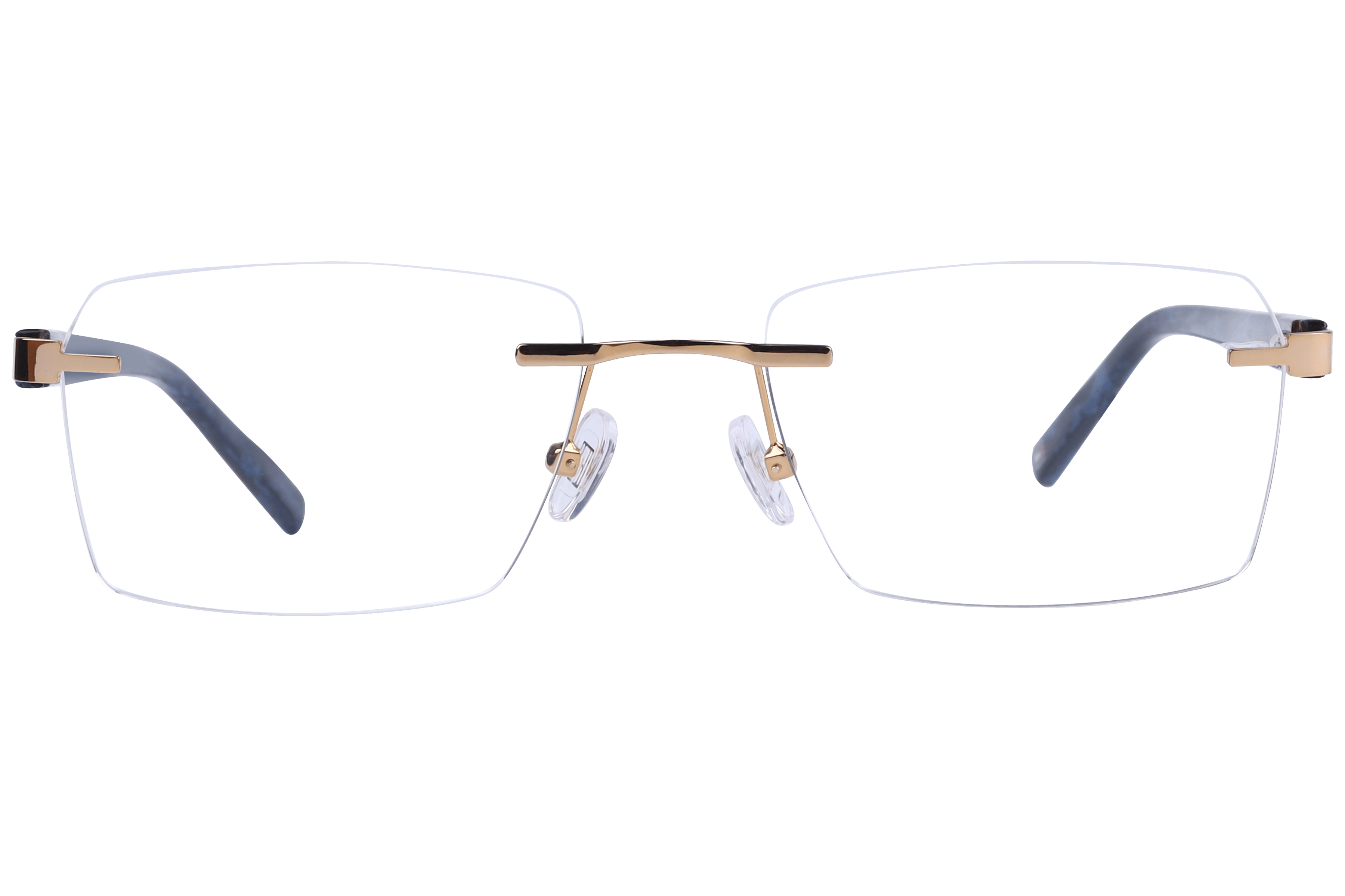 Tommy Hilfiger TH6263 Frame Rose Gold Male RimLess Shell Frame — Rose Gold frame — view 2