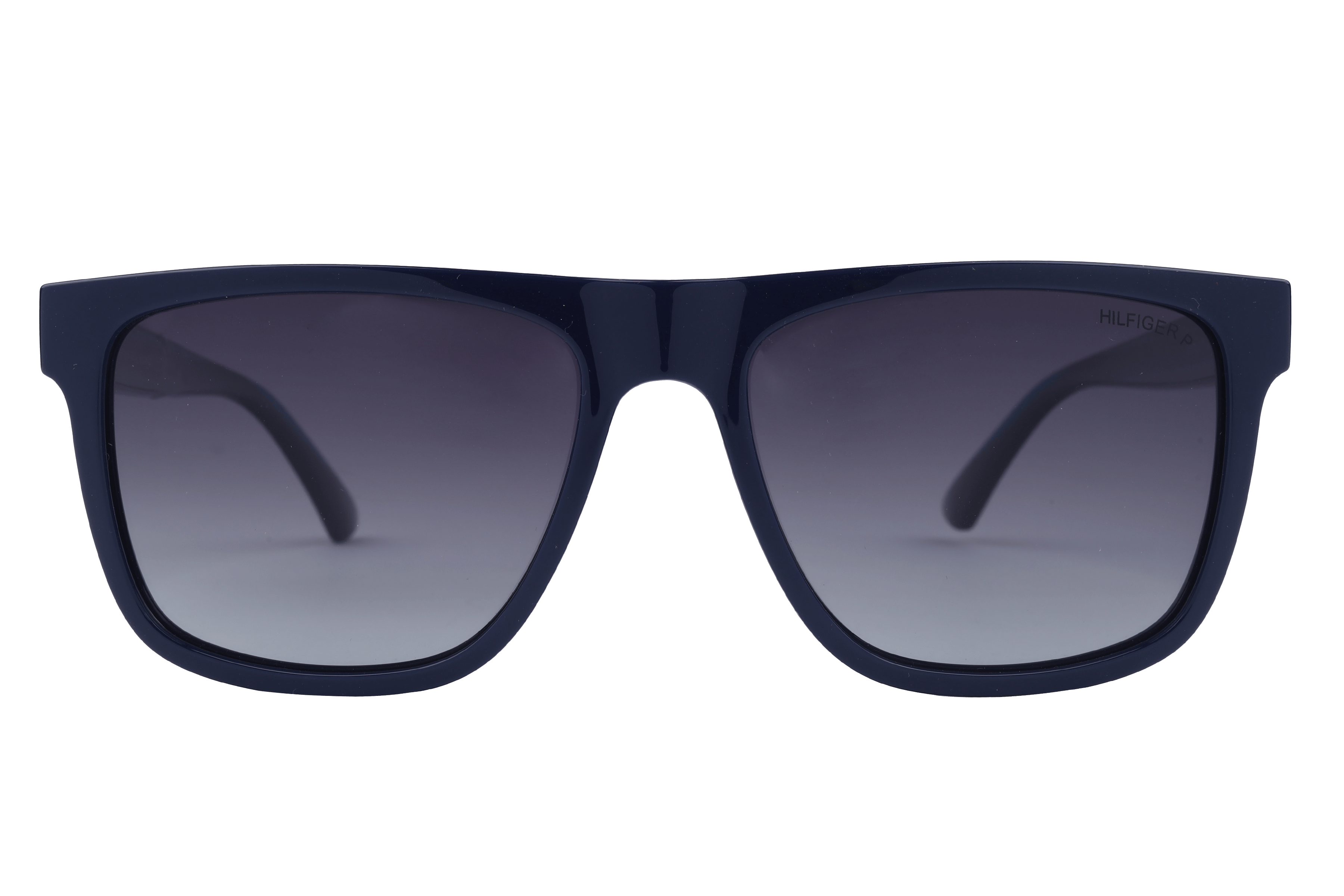 Tommy Hilfiger TH1545PL Sunglass Blue Male Full Shell Sunglass — Blue frame — view 2