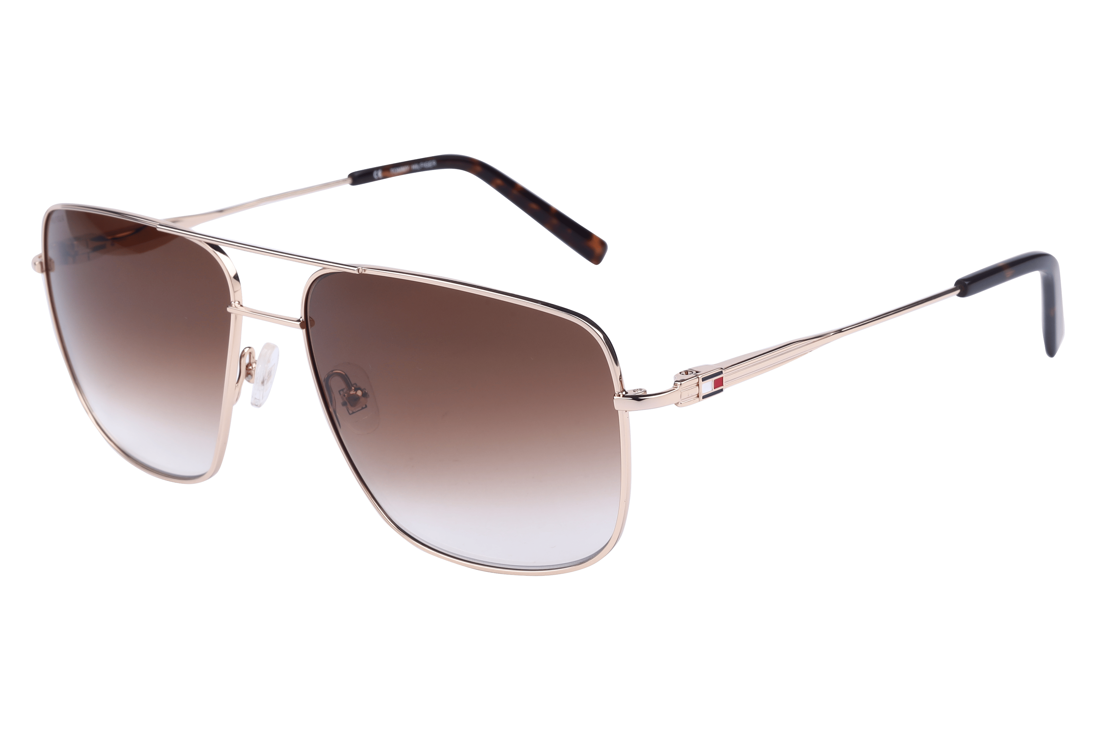Tommy Hilfiger TH9730 Sunglass Gold Male Full Metal — Gold frame