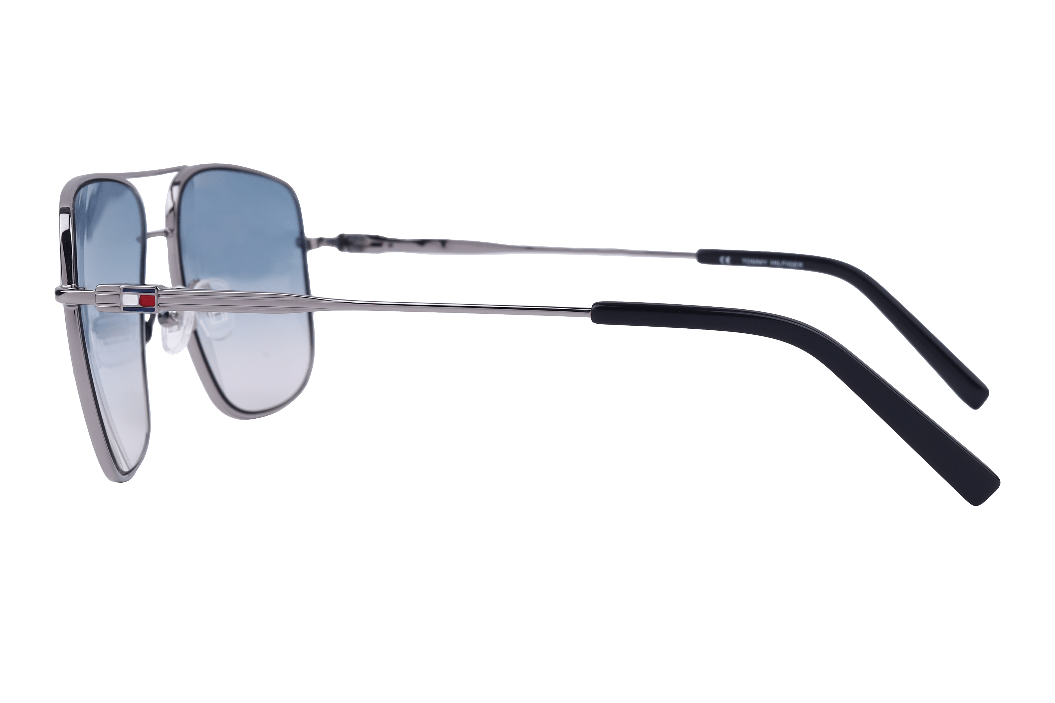 Tommy Hilfiger TH9730 Sunglass Gun Metal Male Full Metal Sunglass — Gun Metal frame — view 3
