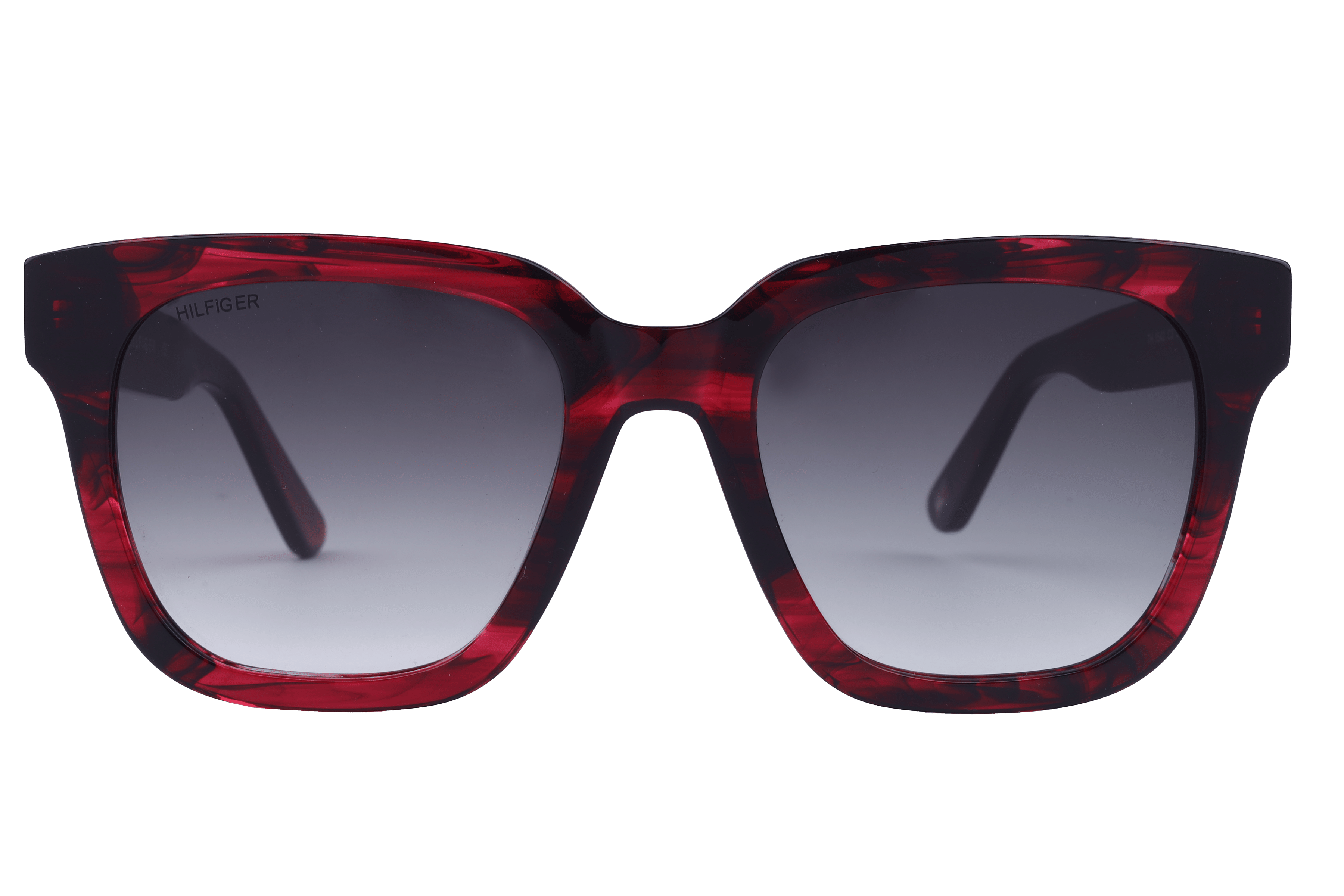 Tommy Hilfiger TH1542 Sunglass Red Male Full Shell Sunglass — Red frame — view 2