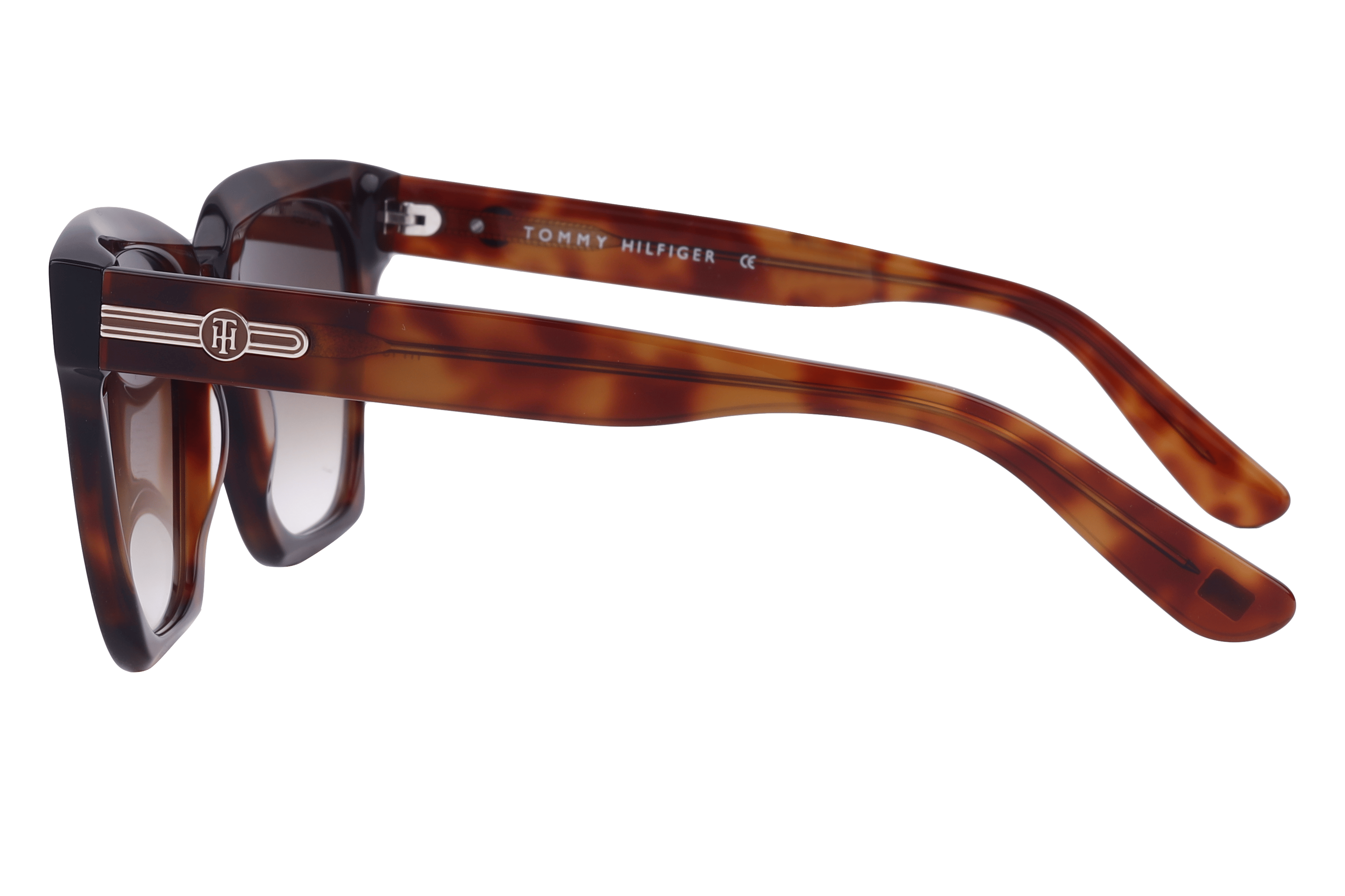 Tommy Hilfiger TH1542 Sunglass Tortoise Male Full Shell Sunglass — view 3
