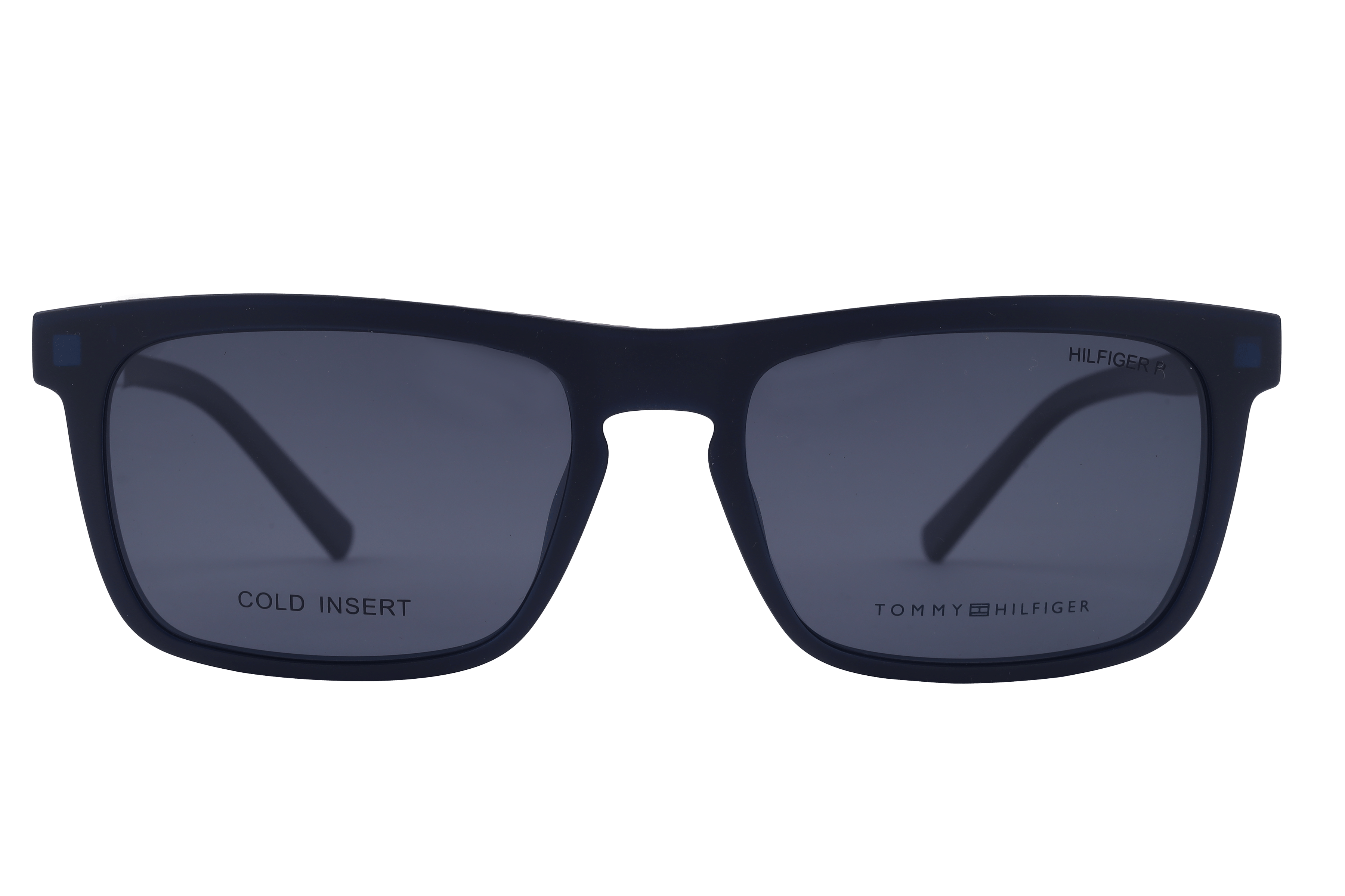 Tommy Hilfiger TH1079 Sunglass Blue Male Full Shell — Black frame