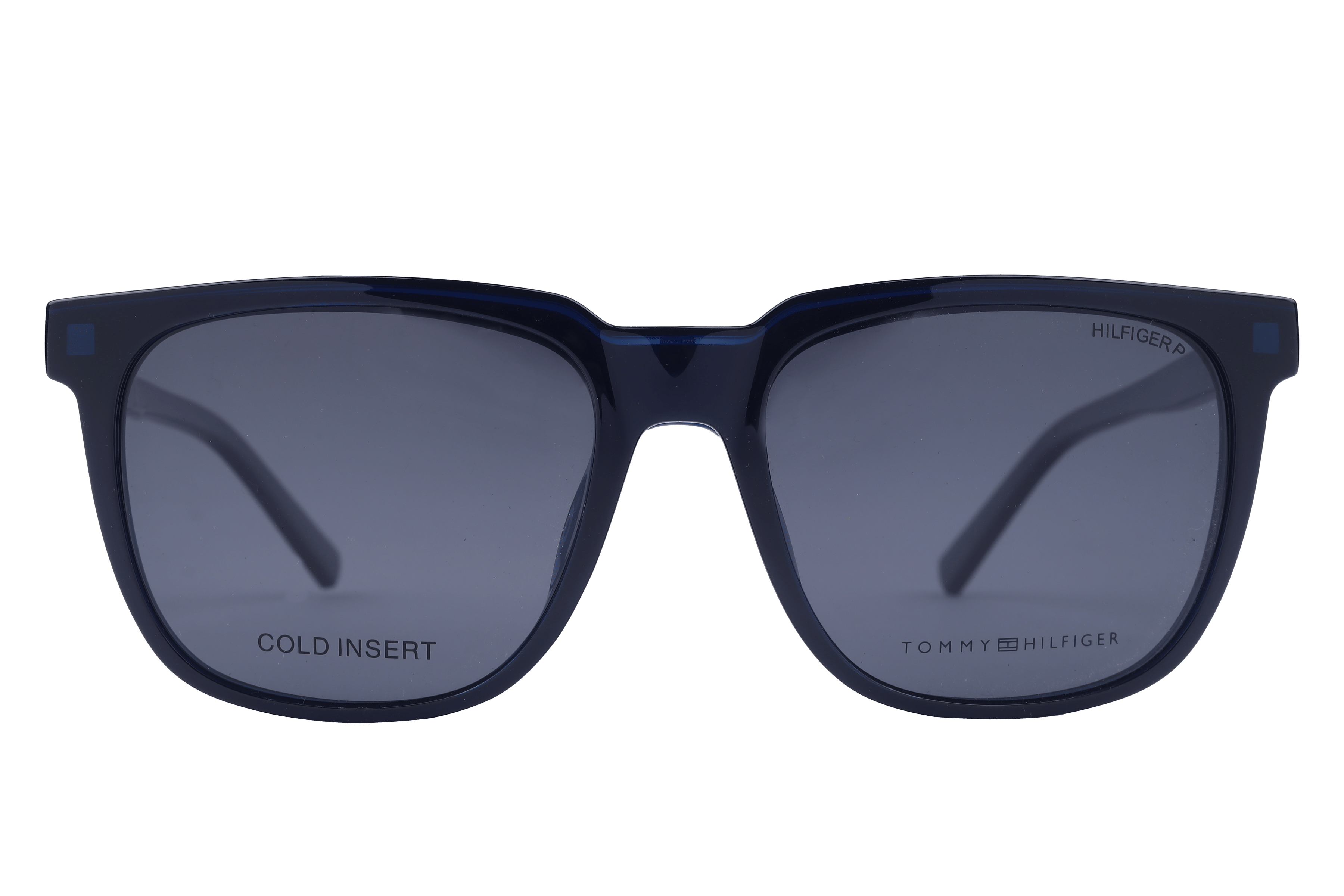 Tommy Hilfiger TH1080 Sunglass Blue Male Full Shell Sunglass — Blue frame — view 2