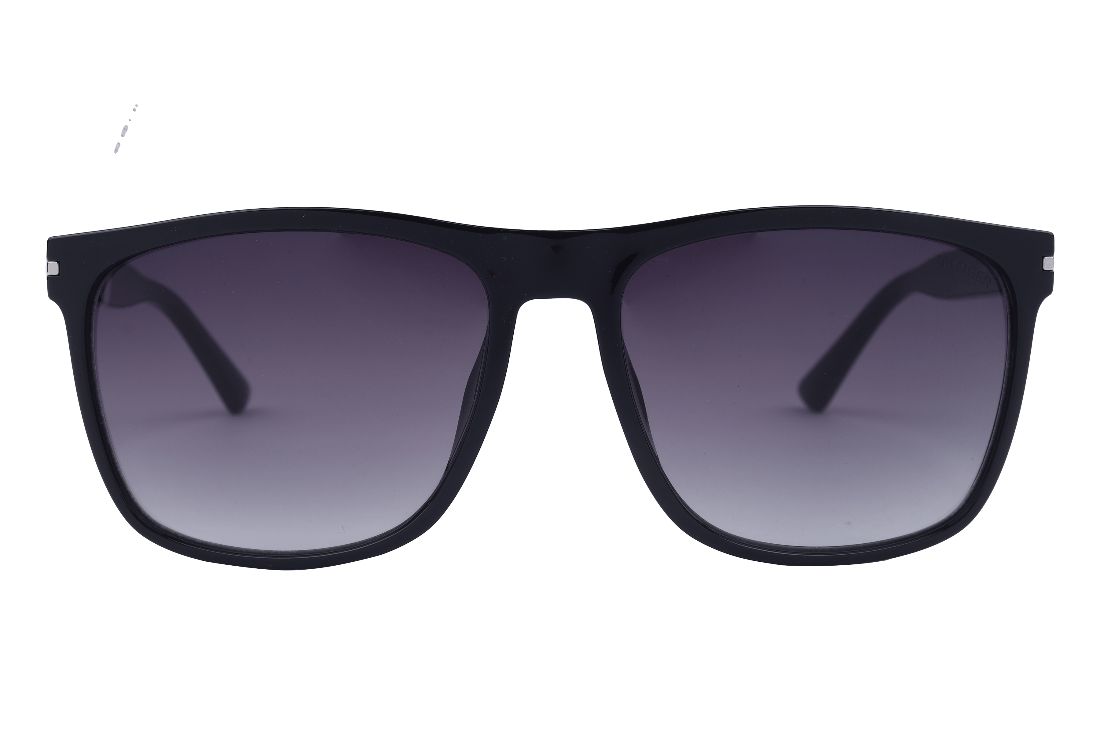 Tommy Hilfiger TH1544 Sunglass Black Male Full Shell Sunglass — Black frame — view 2