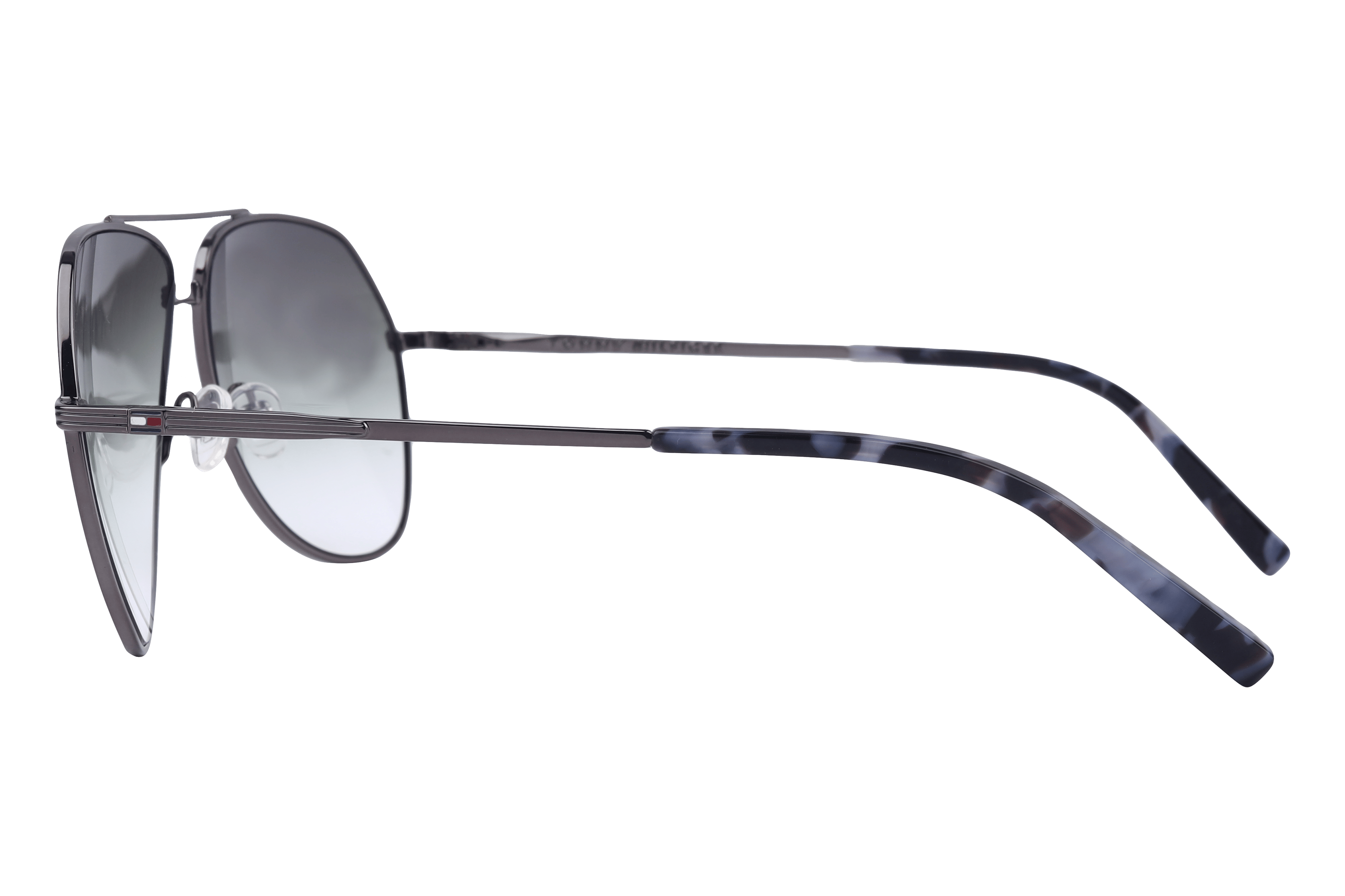 Tommy Hilfiger TH9081 Sunglass Gun Metal Male Full Metal Sunglass — Gun Metal frame — view 3