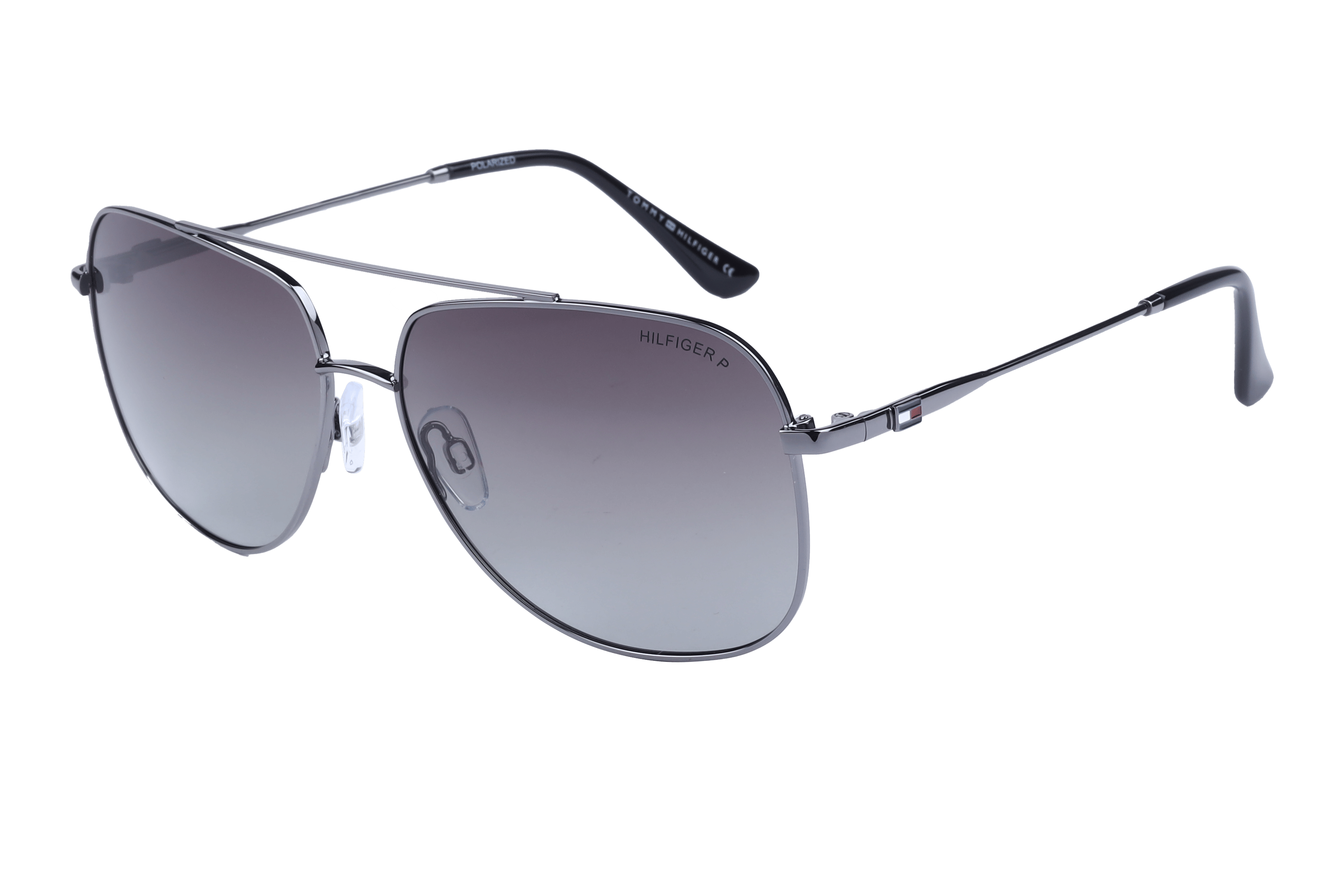 Tommy Hilfiger TH877 Sunglass Gun Metal Male Full Metal — Gun Metal frame