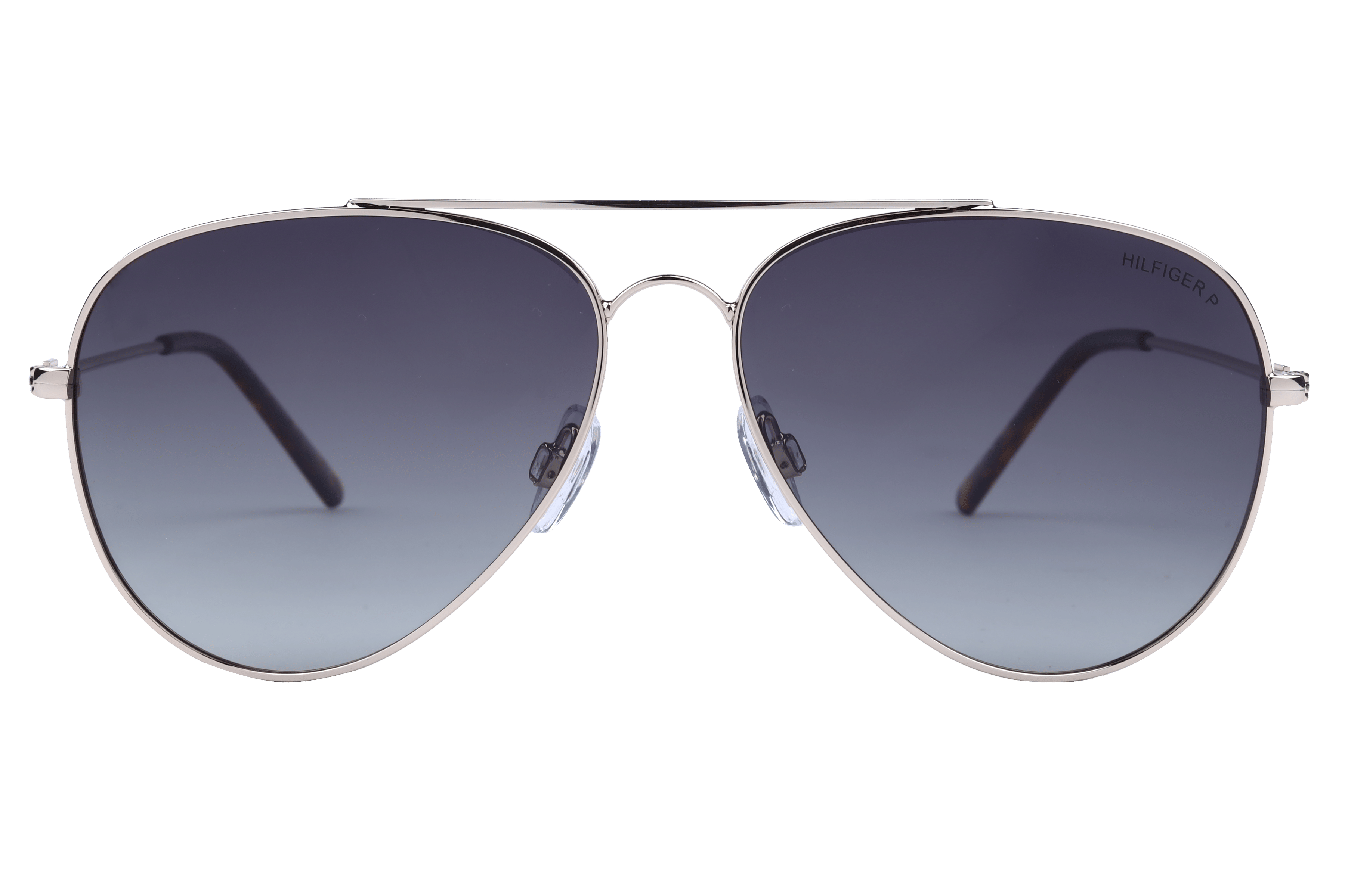 Tommy Hilfiger TH 1551 Sunglass Gold Unisex Full Metal Sunglass — Gold frame — view 2
