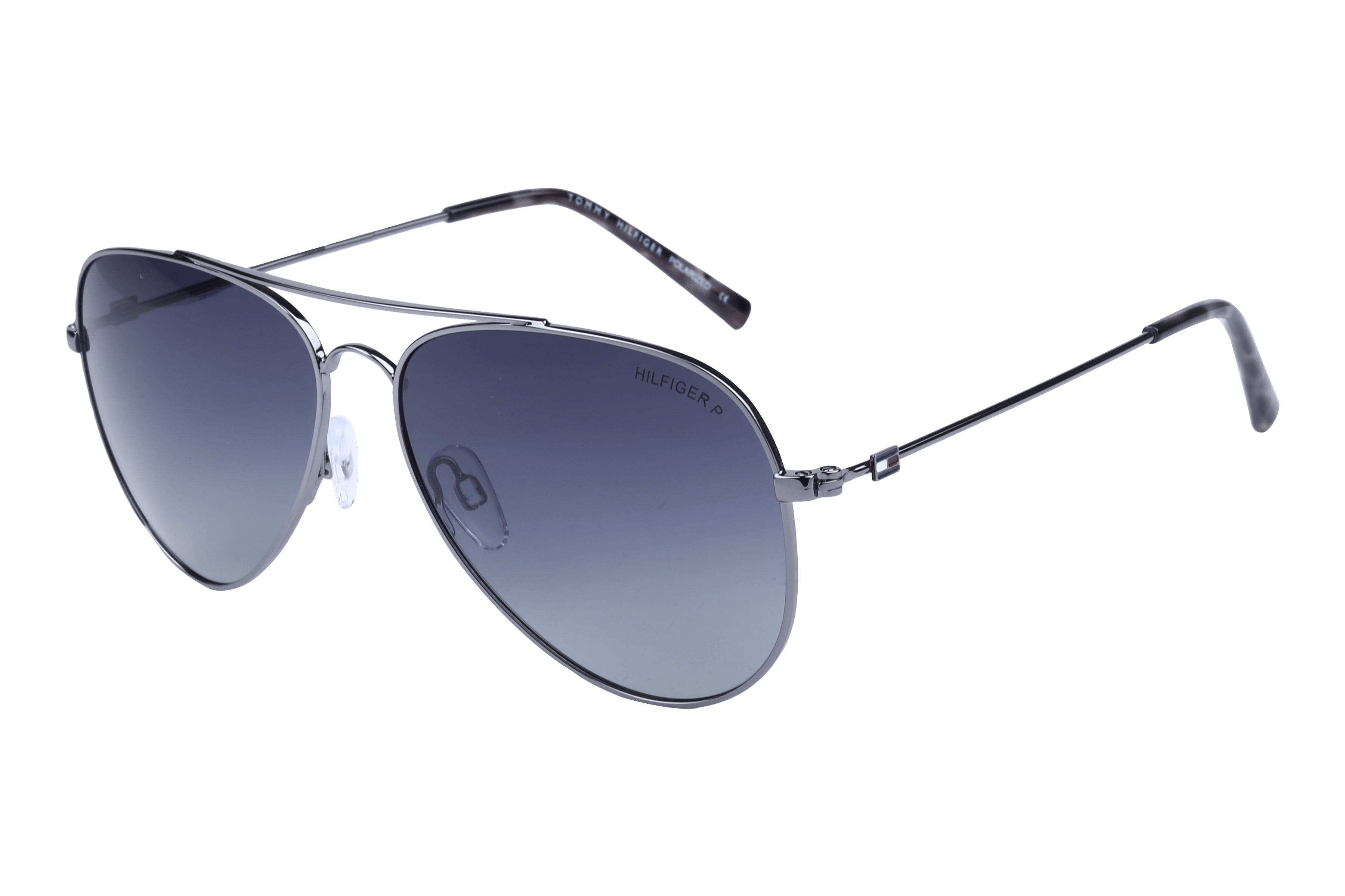 Tommy Hilfiger TH 1551 Sunglass Gun Metal Unisex Full Metal — Gun Metal frame