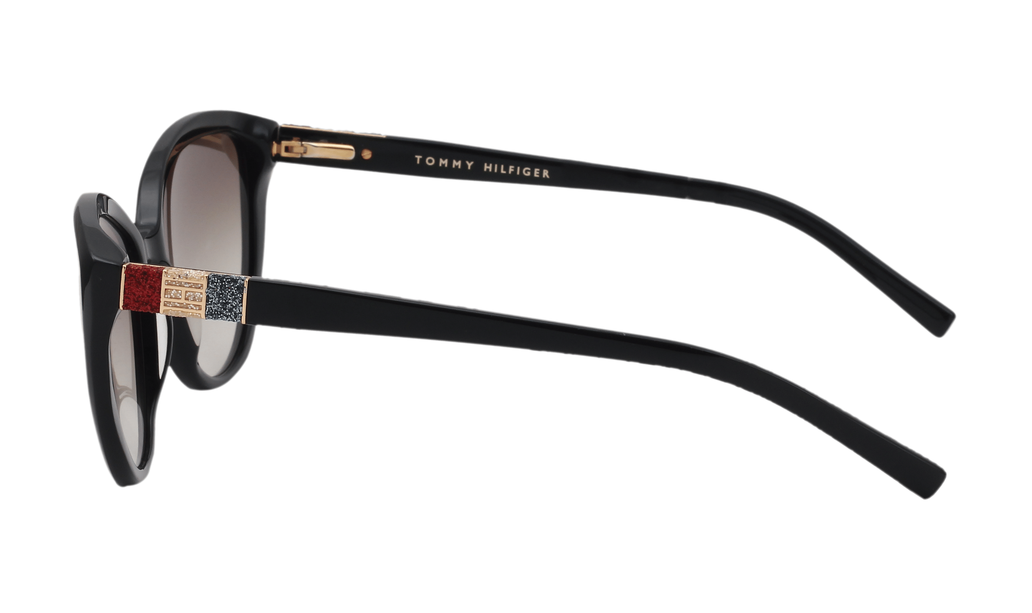 Tommy Hilfiger TH9072 Sunglass Black Female Full Shell Sunglass — view 3