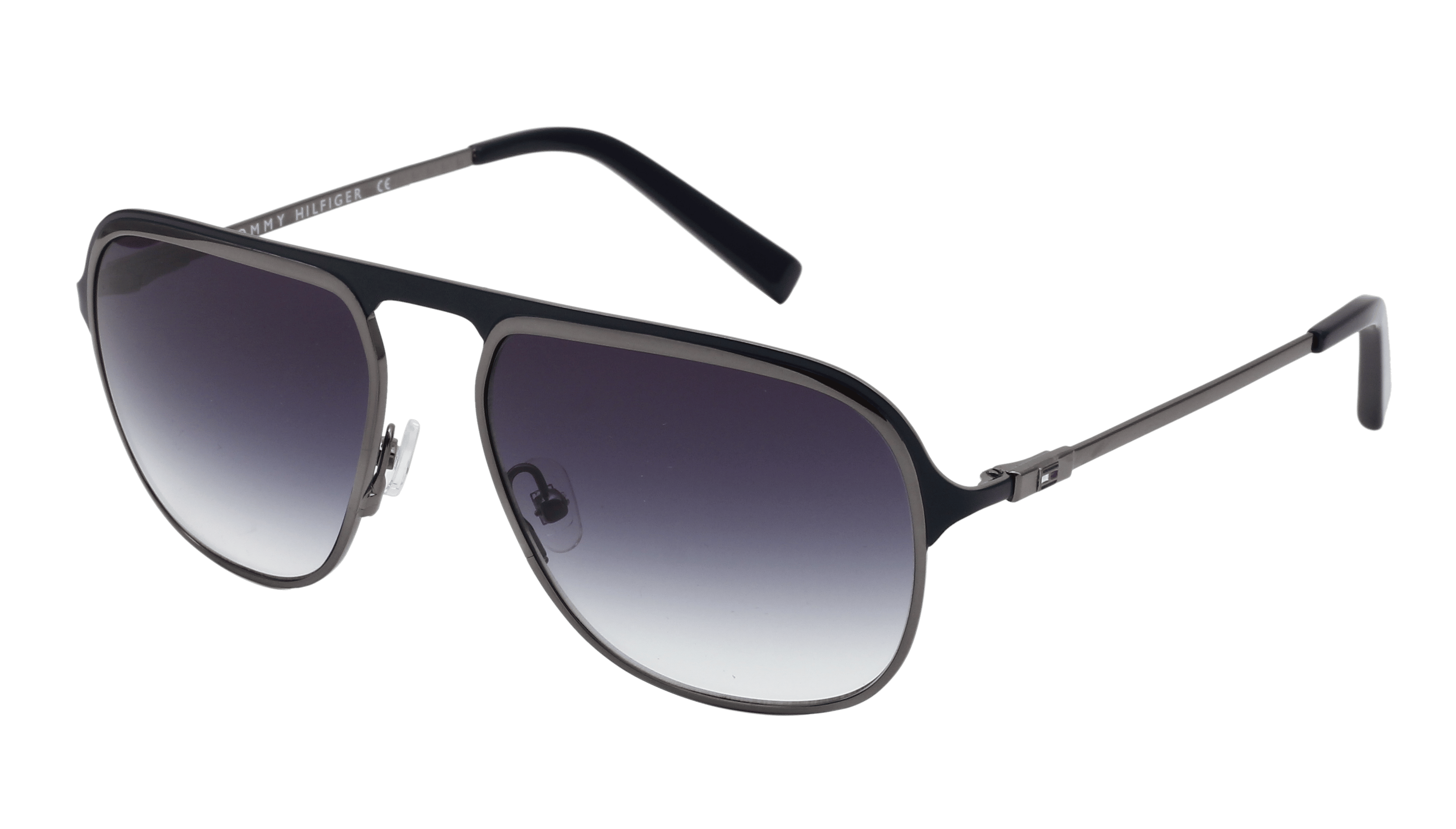 Tommy Hilfiger TH2579 Sunglass Gun Metal Male Full Metal — Gun Metal frame