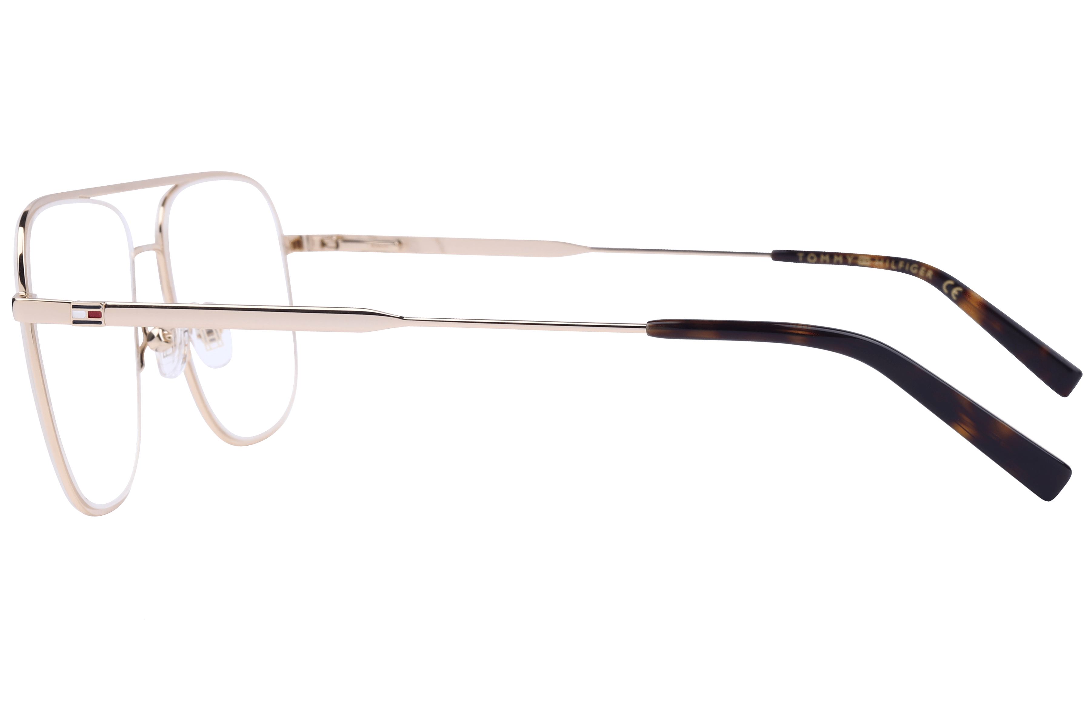 Tommy Hilfiger TH6172R Frame Gold Male Full Metal Frame — view 3