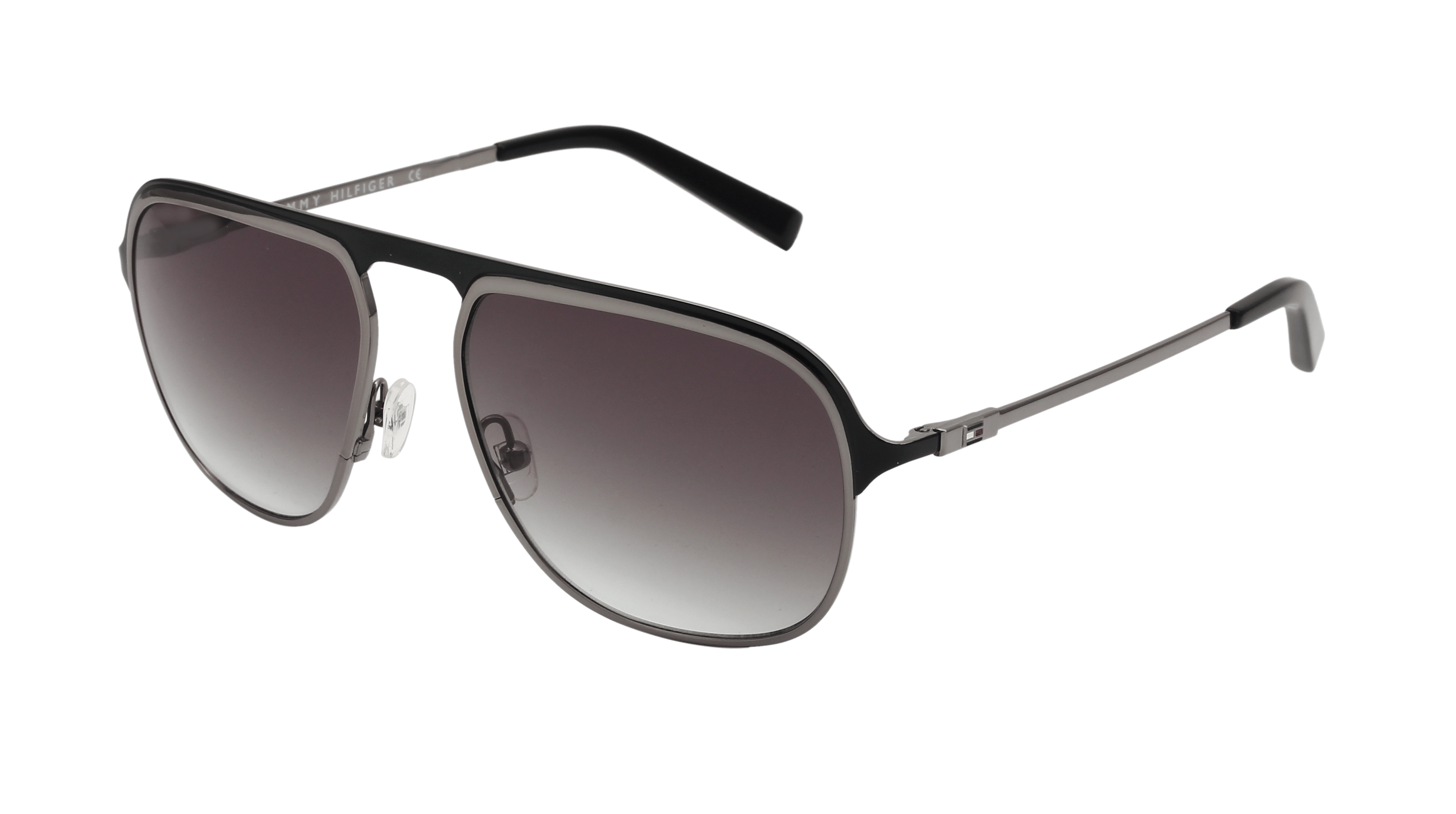 Tommy Hilfiger TH2579 Sunglass Gun Metal Male Full Metal — Gun Metal frame