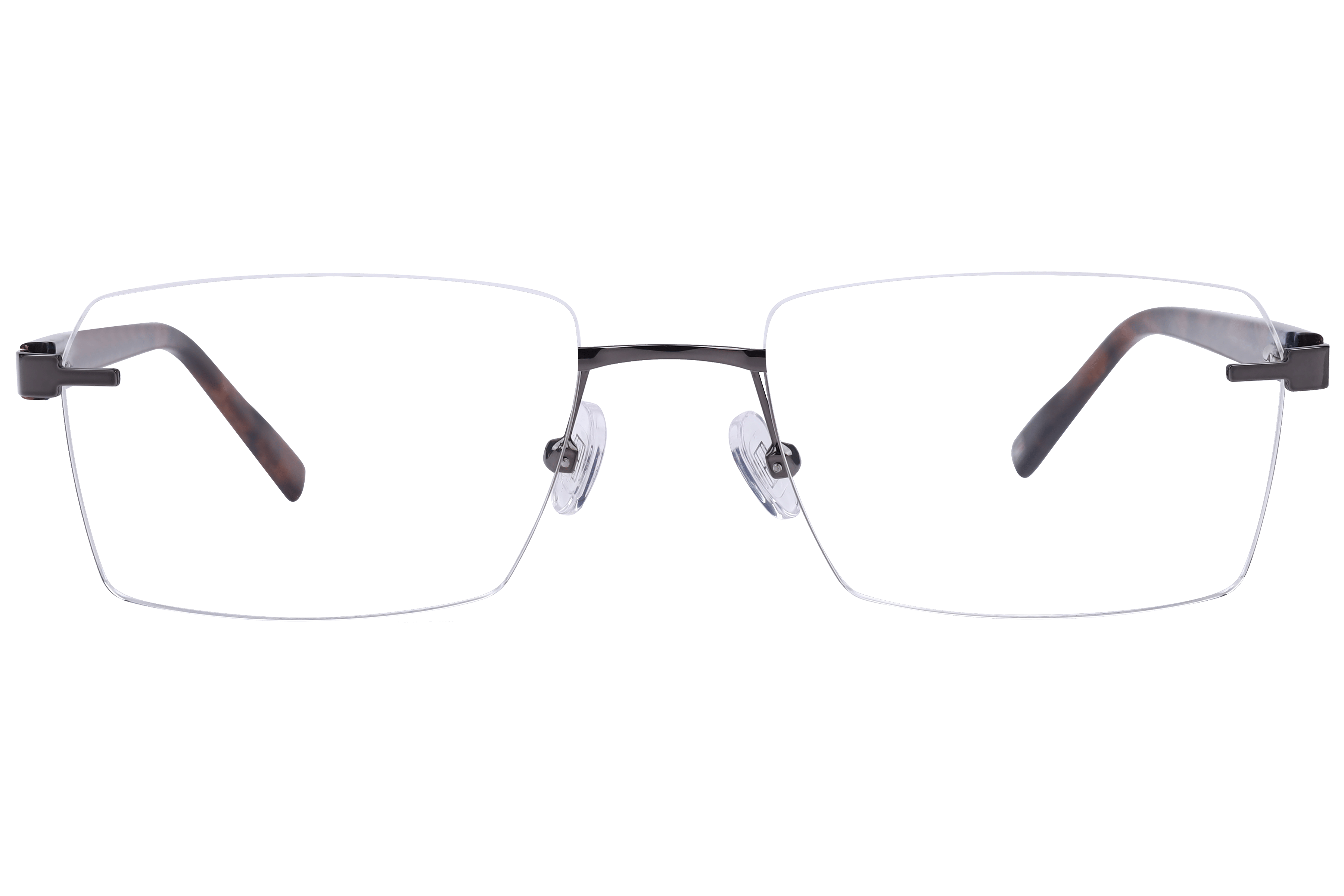 Tommy Hilfiger TH6263 Frame Gun Metal Male RimLess Shell Frame — Gun Metal frame — view 2