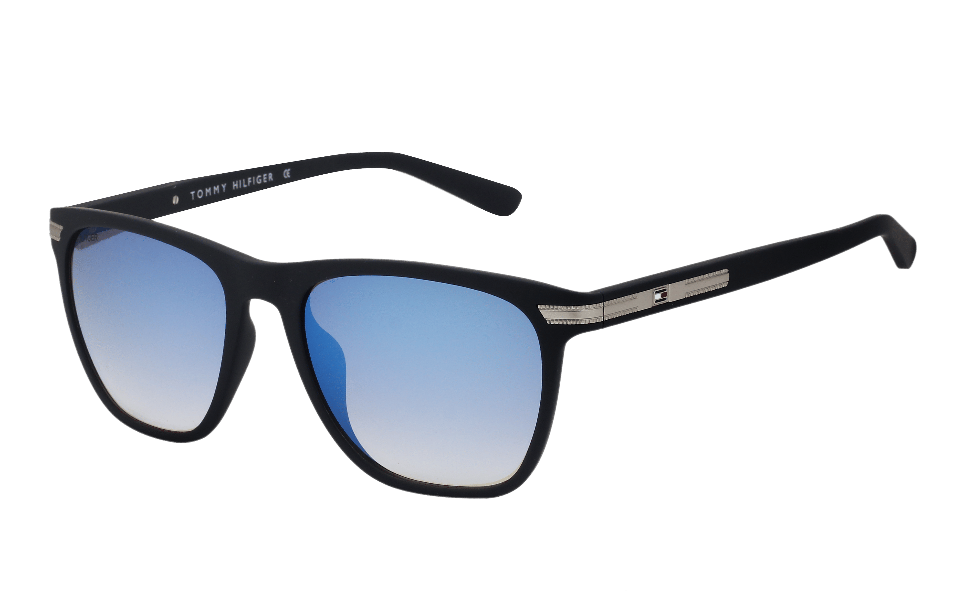 Tommy Hilfiger TH1519 Sunglass Blue Male Full Shell — Blue frame