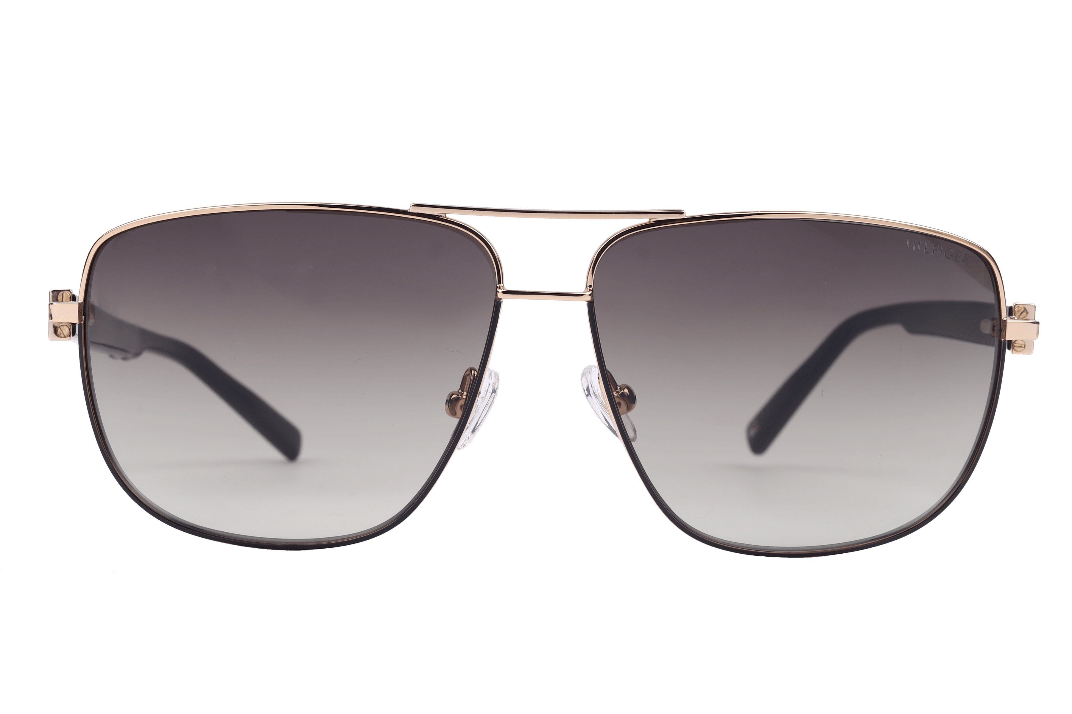 Tommy Hilfiger TH2602 Sunglass Gold Male Full Shell Sunglass — Gold frame — view 2