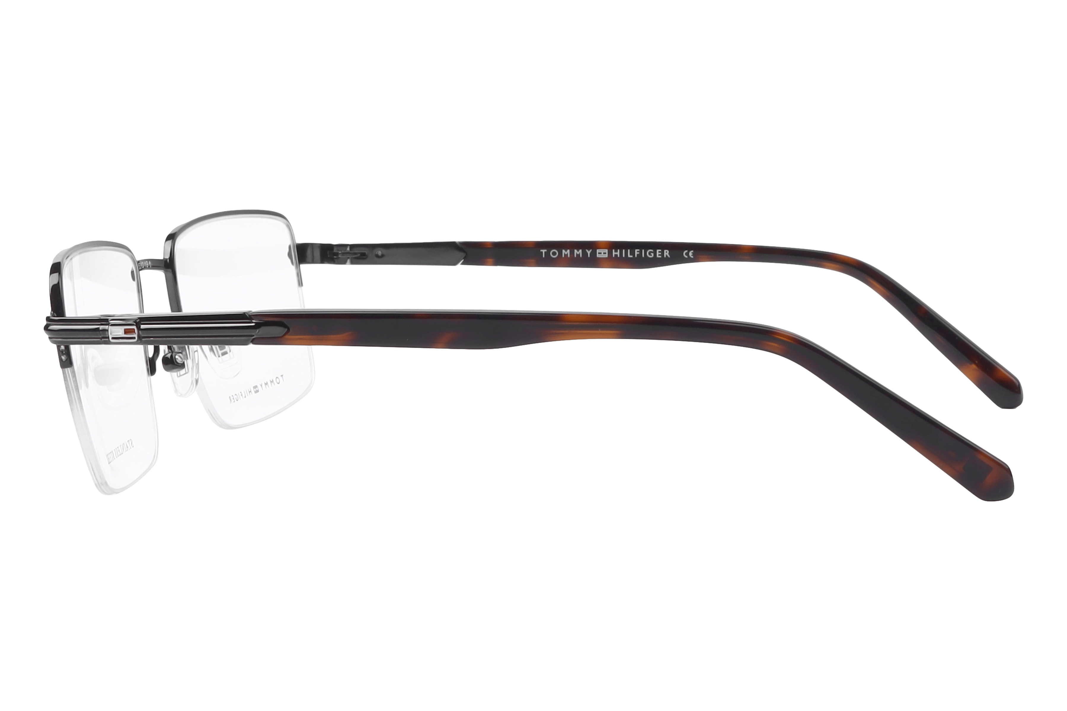 Tommy Hilfiger TH6281 Frame Gun Metal Male Supra Shell Frame — Gun Metal frame — view 3
