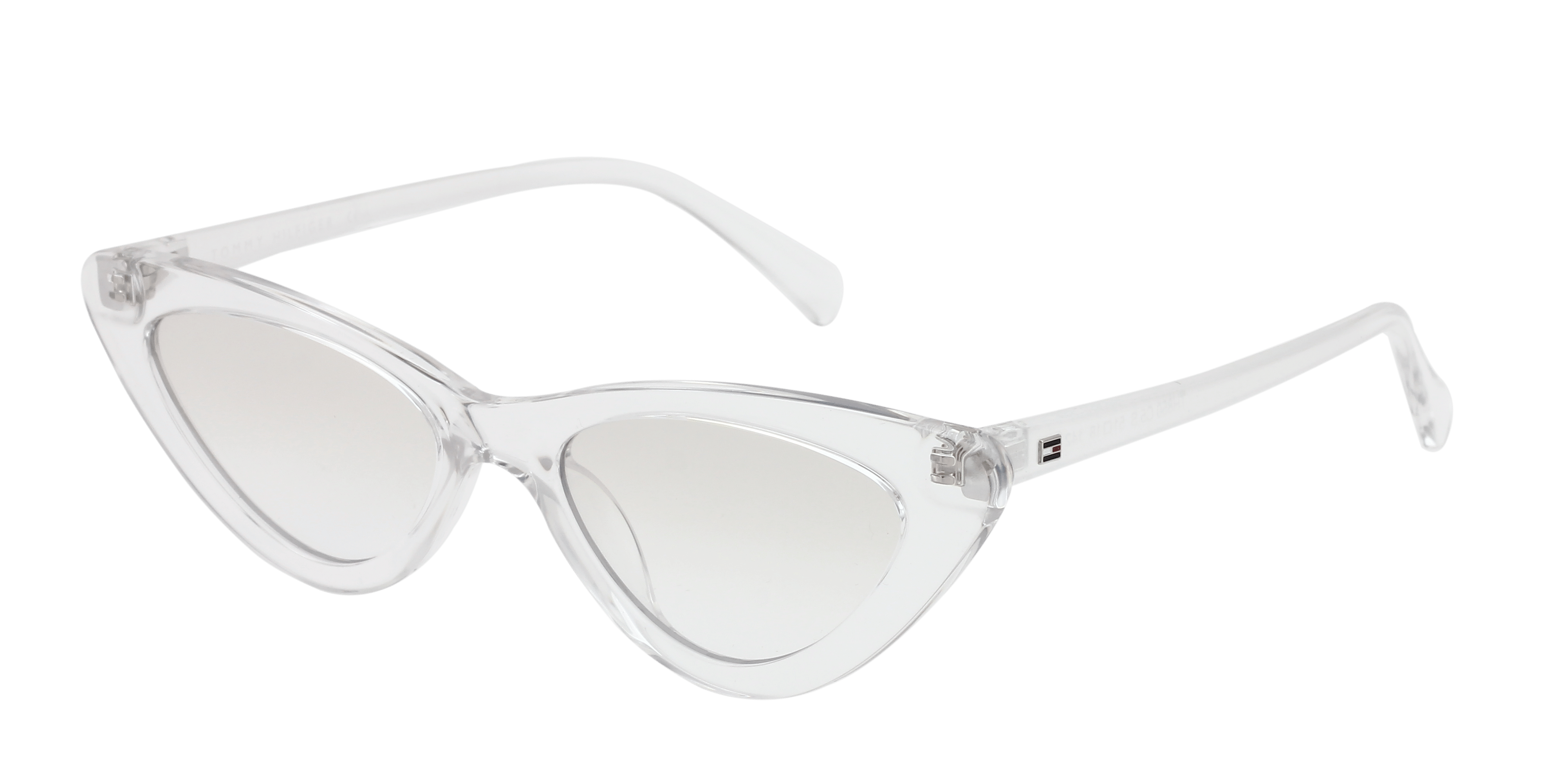 Tommy Hilfiger TH850 Sunglass Transparent Female Full Shell — Transparent frame