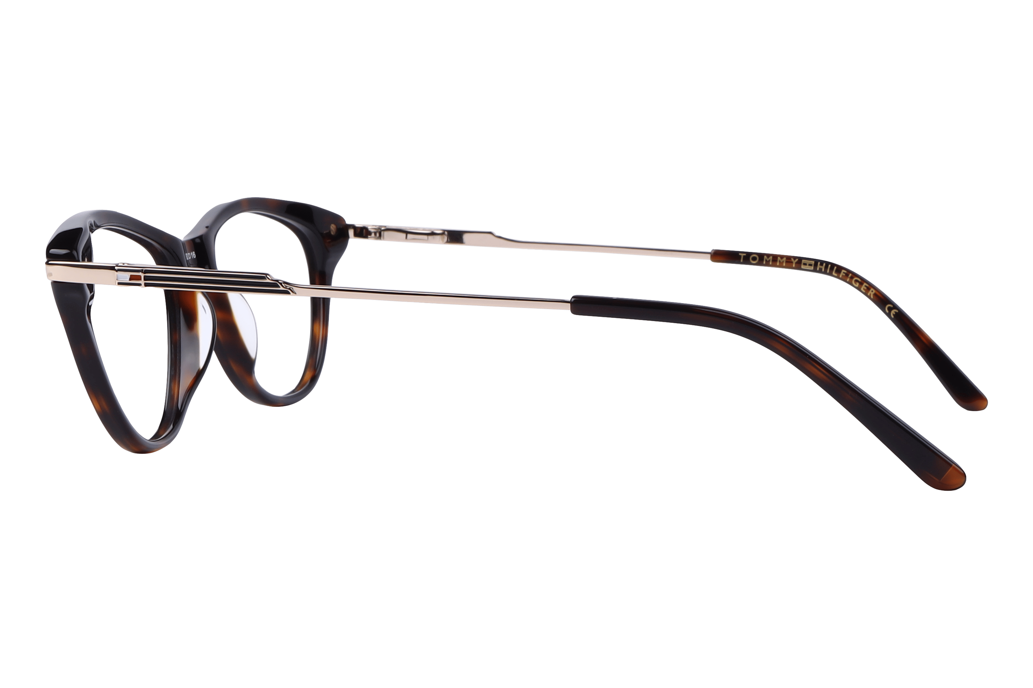 Tommy Hilfiger TH6286 Frame Havana Female Full Metal Frame — Havana frame — view 3