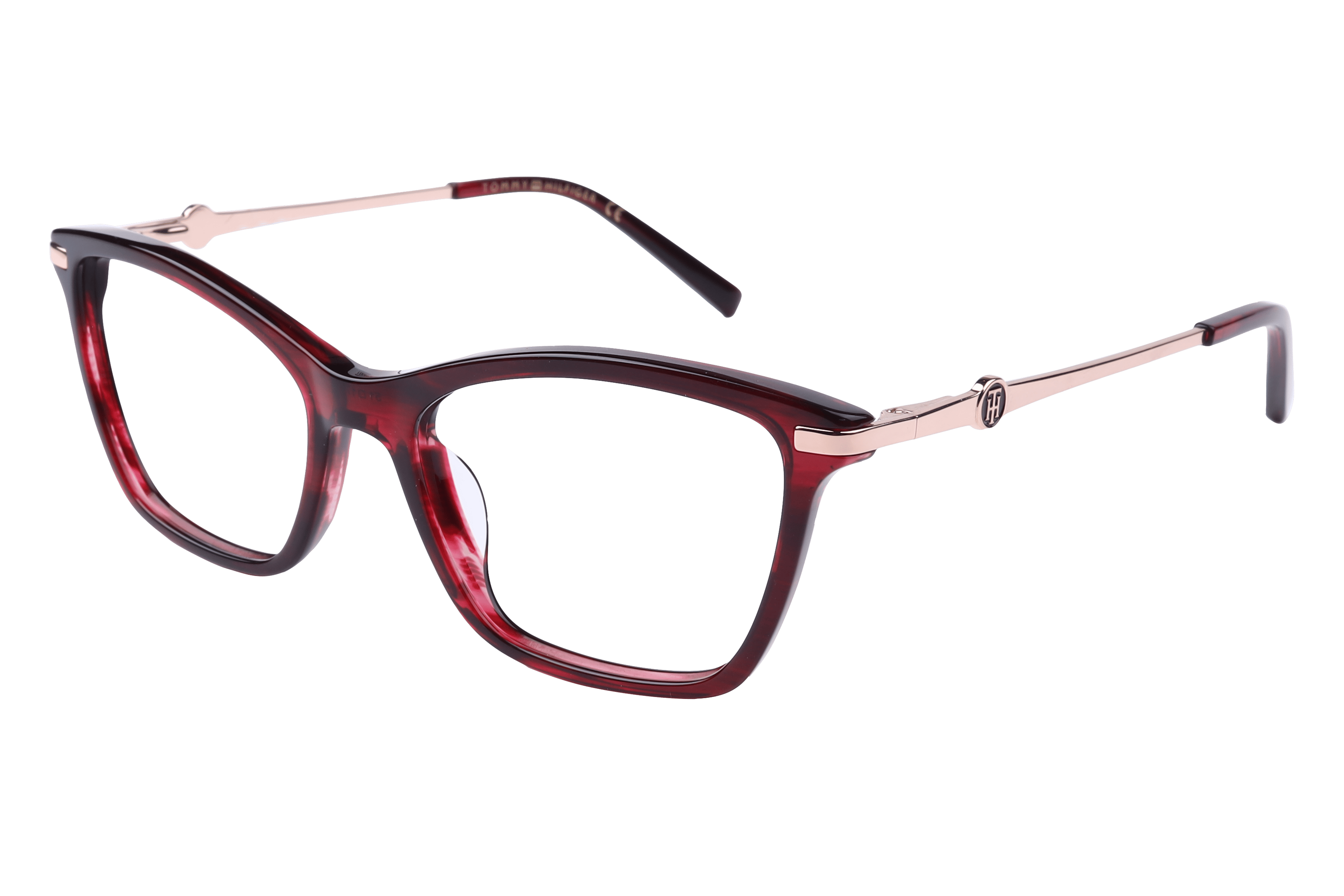 Tommy Hilfiger TH6291 Frame Maroon Female Full Metal — Maroon frame