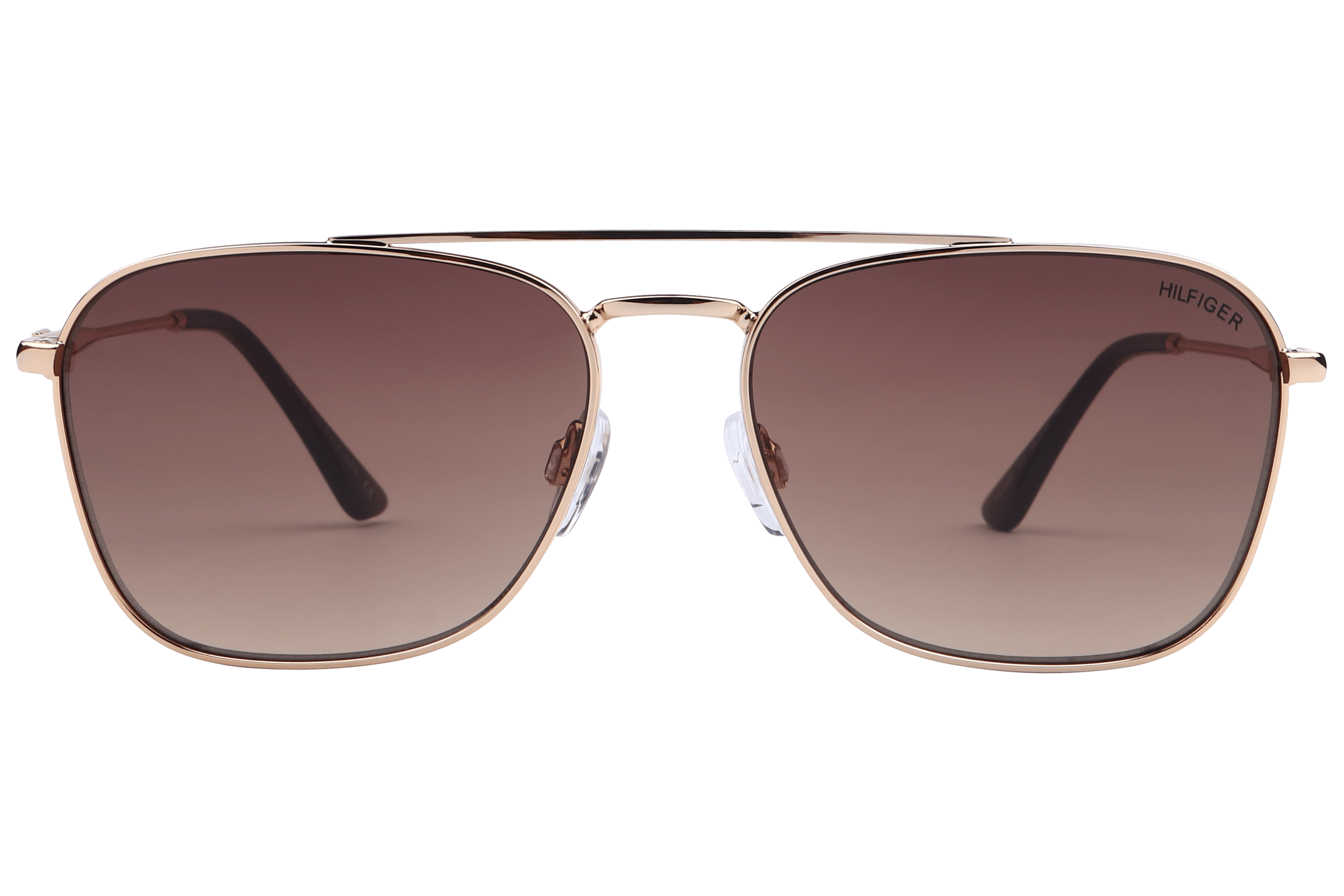 Tommy Hilfiger TH1566 Sunglass Gold Male Full Metal Sunglass — Gold frame — view 2