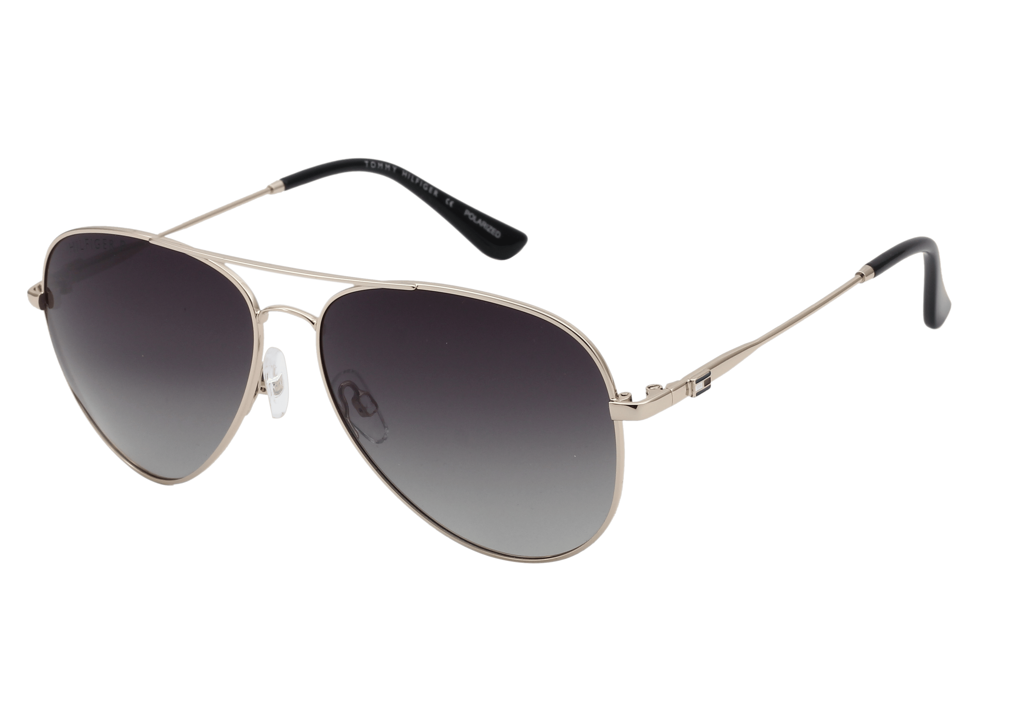 Tommy Hilfiger TH852 Sunglass Light Gold Male Full Metal — Light Gold frame