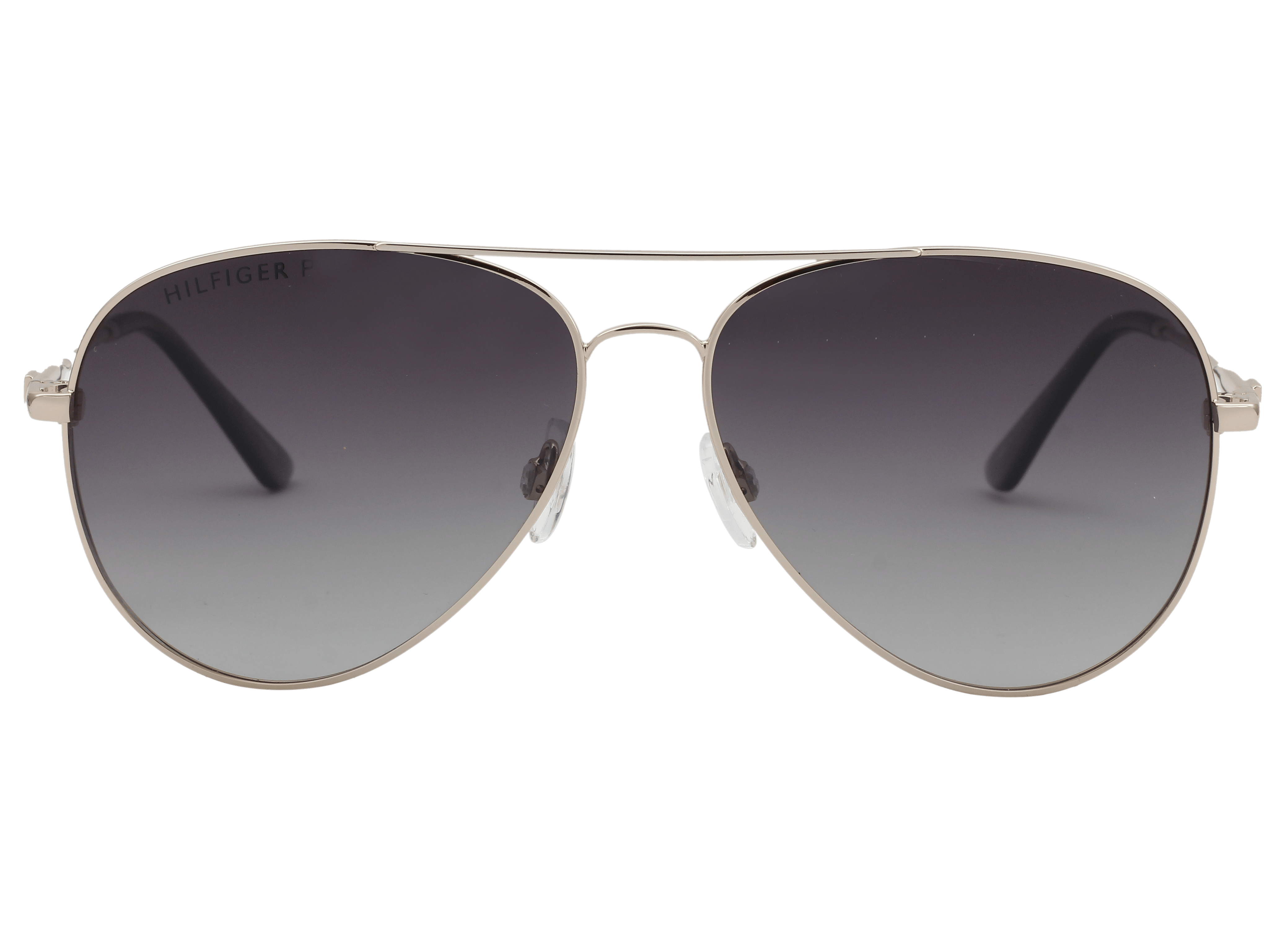 Tommy Hilfiger TH852 Sunglass Light Gold Male Full Metal Sunglass — Light Gold frame — view 2