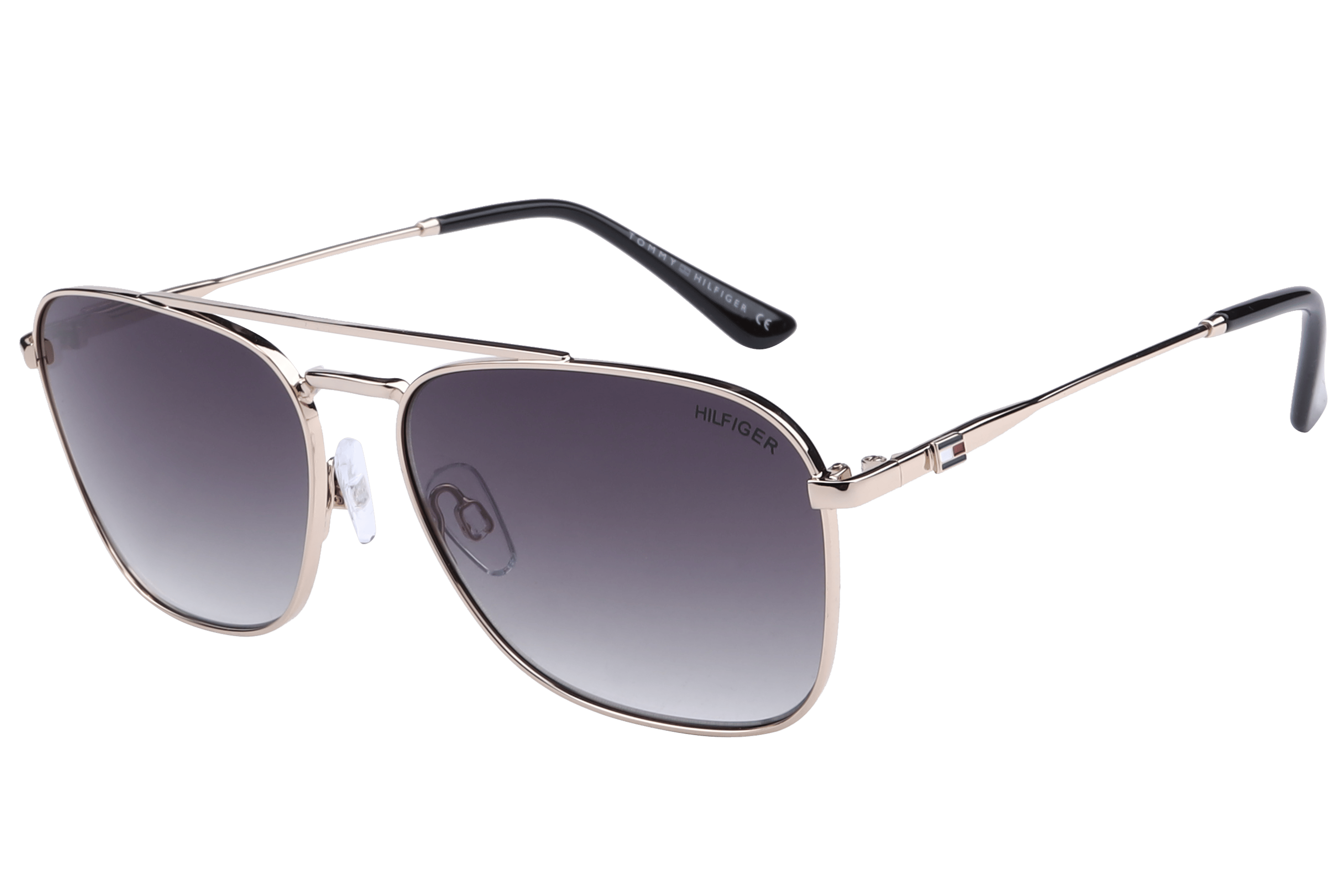 Tommy Hilfiger TH1566 Sunglass Gold Male Full Metal — Gold frame