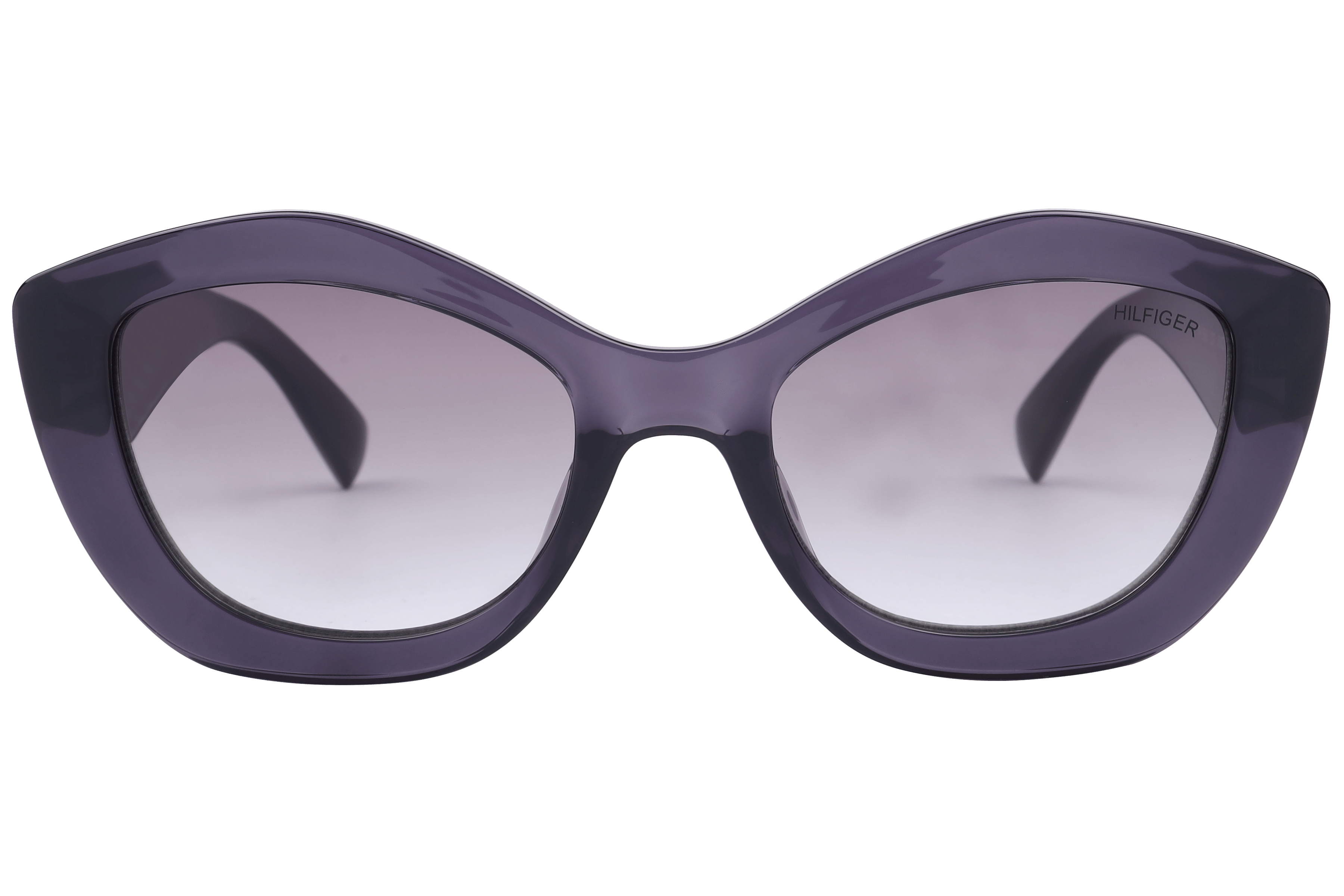 Tommy Hilfiger TH1562 Sunglass Purple Female Full Shell Sunglass — Purple frame — view 2