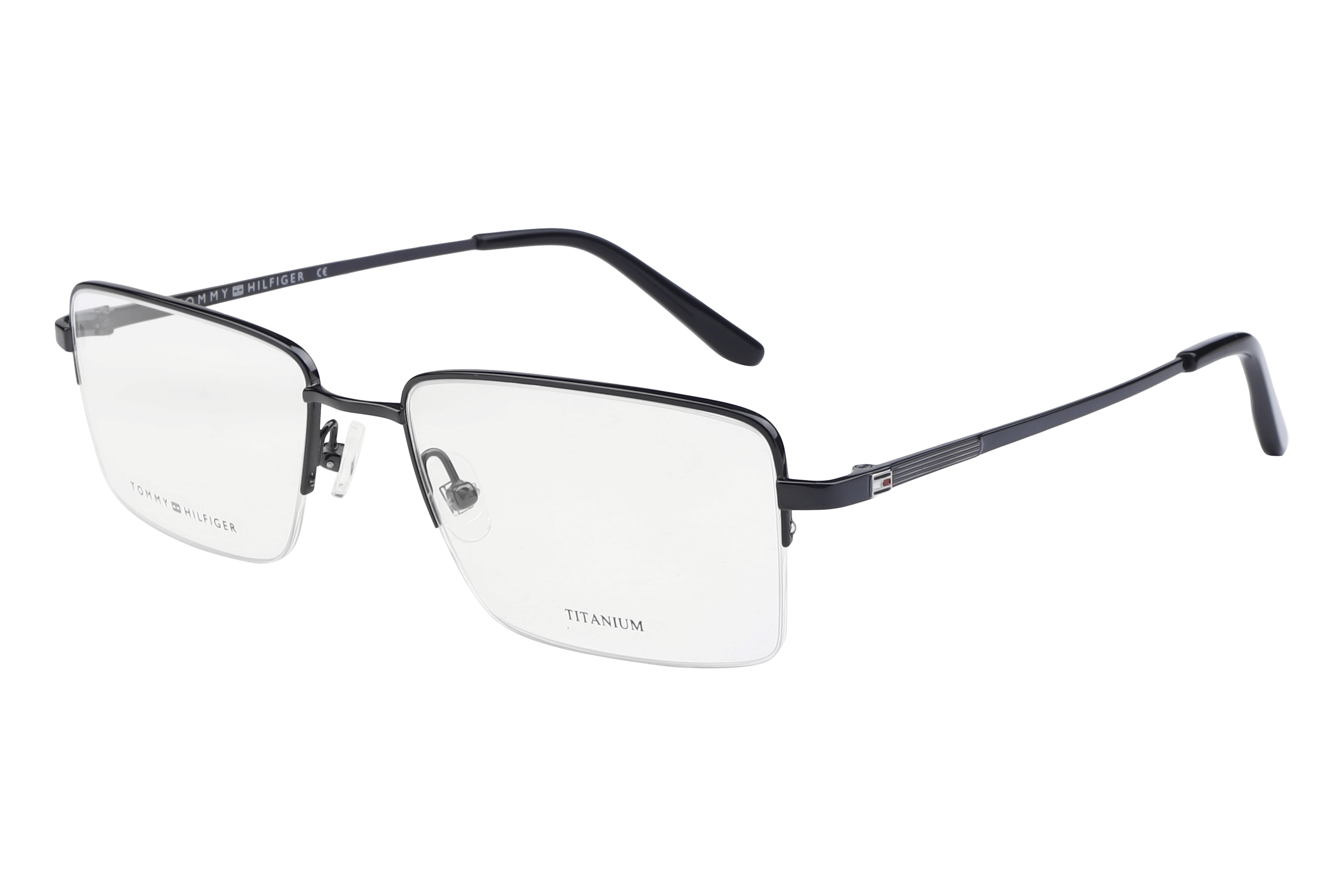Tommy Hilfiger TH6269T Frame Black Male Supra Titanium — Black frame