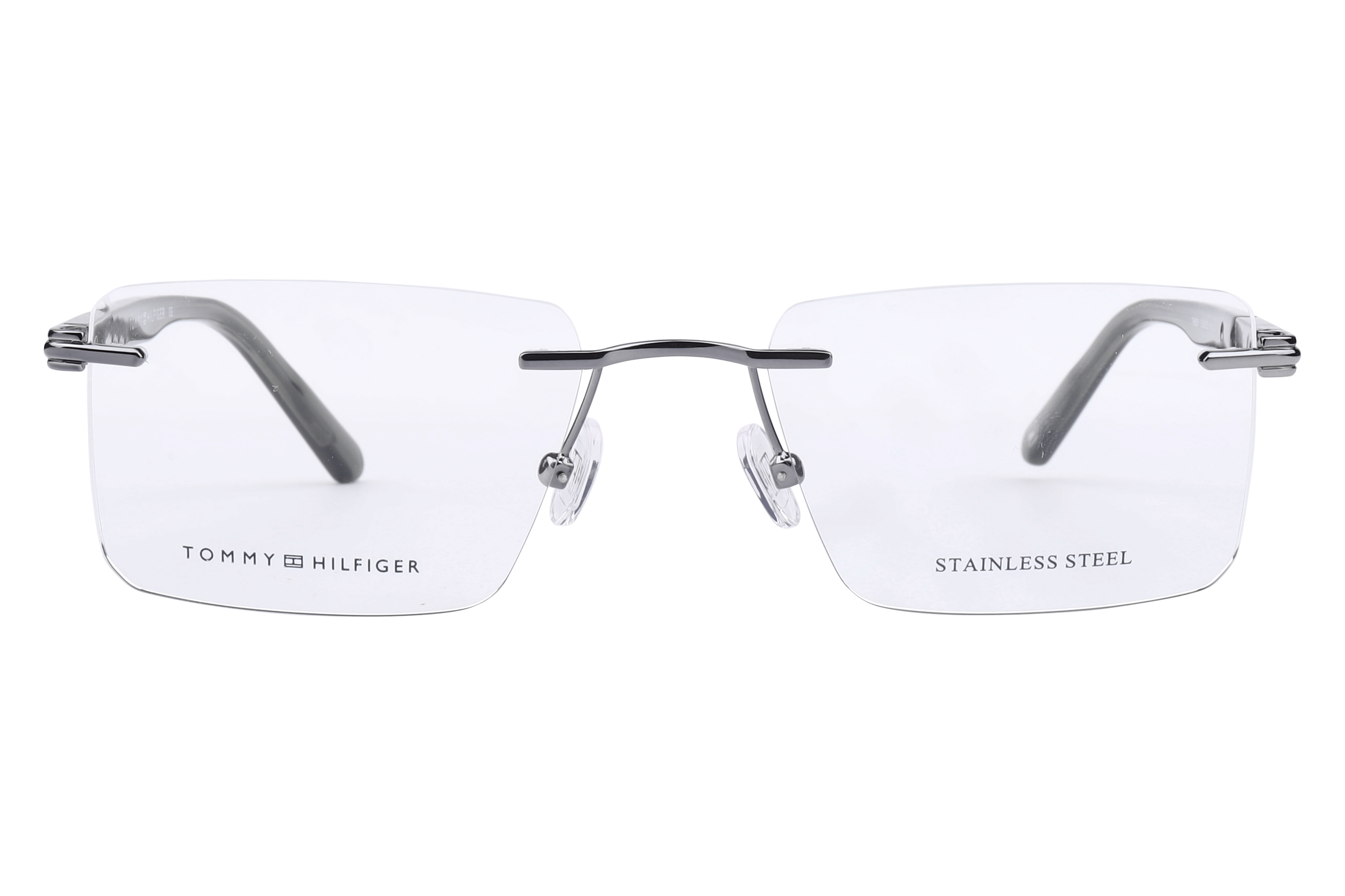 Tommy Hilfiger TH6280 Frame Gun Metal Male RimLess Shell