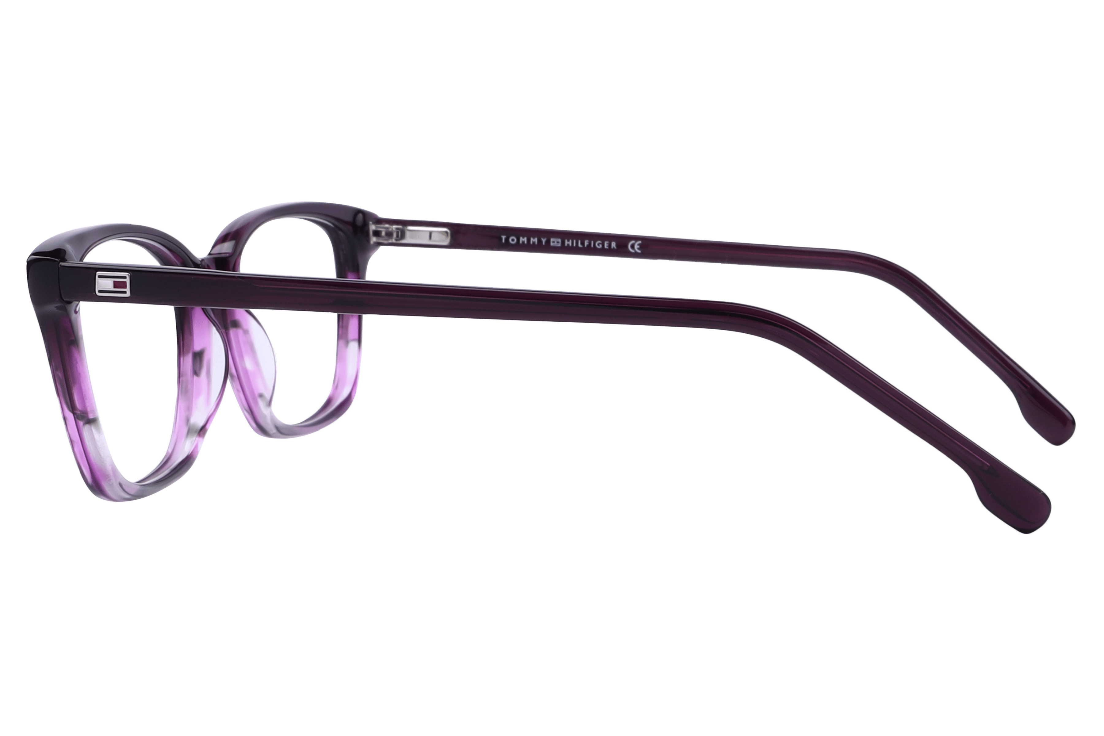 Tommy Hilfiger TH 3501 Frame Purple Female Full Shell Frame — Purple frame — view 3