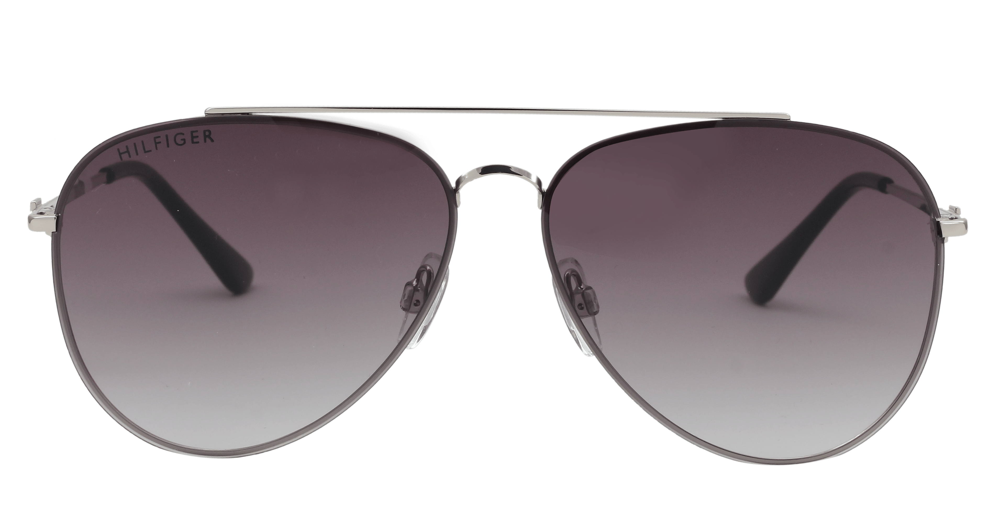 Tommy Hilfiger TH849 Sunglass Silver Male Full Metal — Silver frame