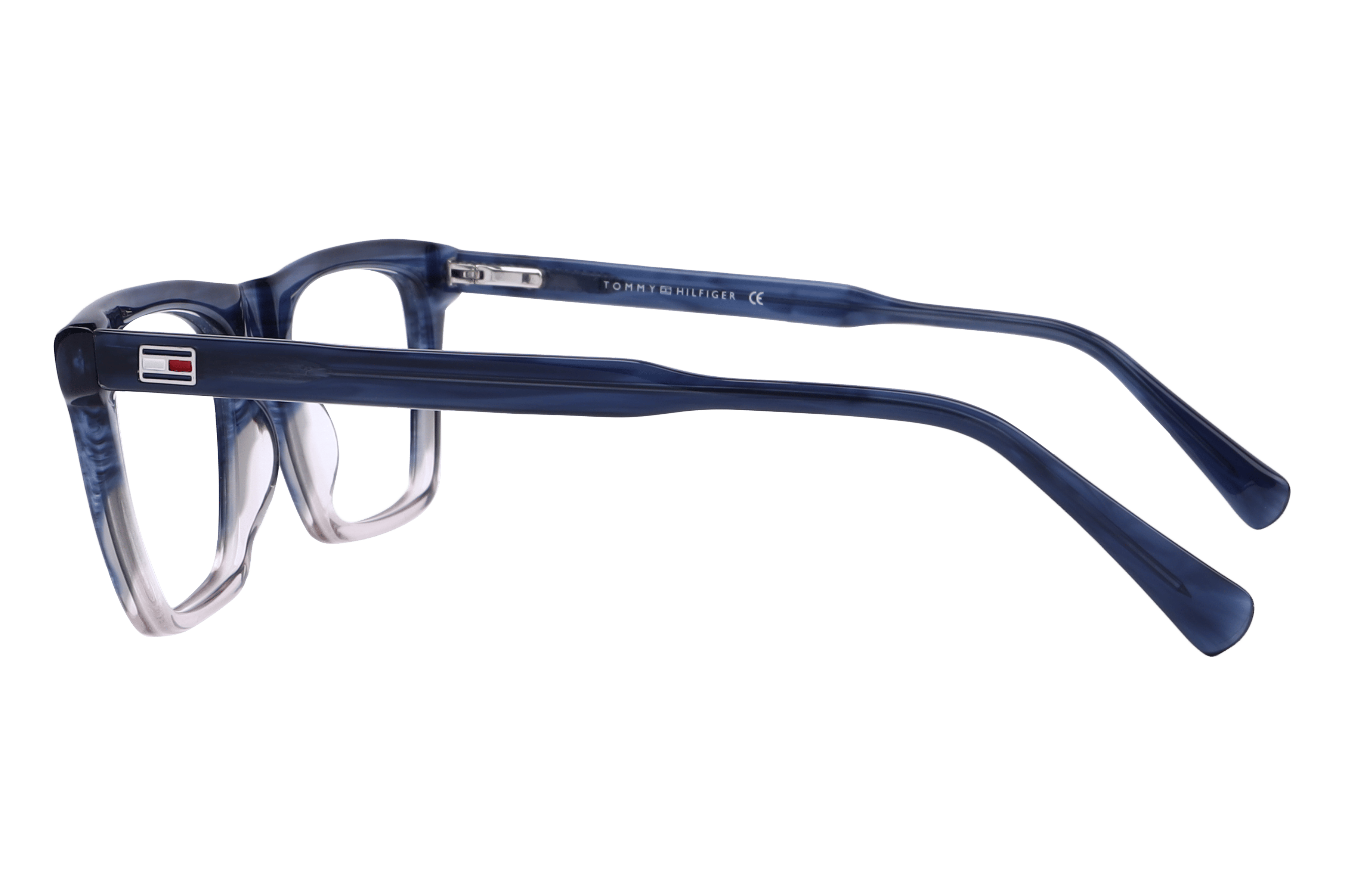 Tommy Hilfiger TH 3506 Frame Blue Male Full Shell Frame — Blue frame — view 3