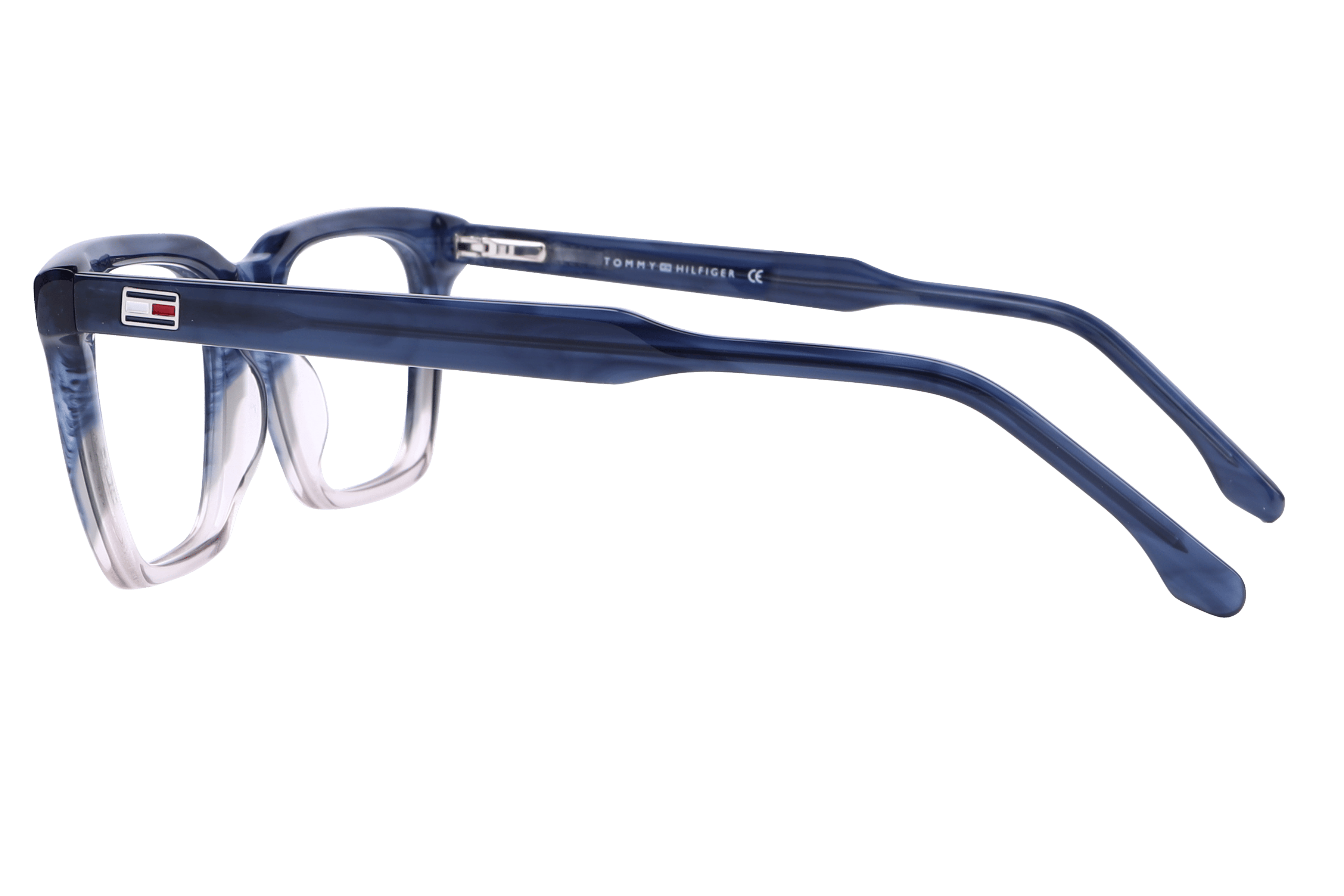 Tommy Hilfiger TH 3508 Frame Blue Male Full Shell Frame — Blue frame — view 3