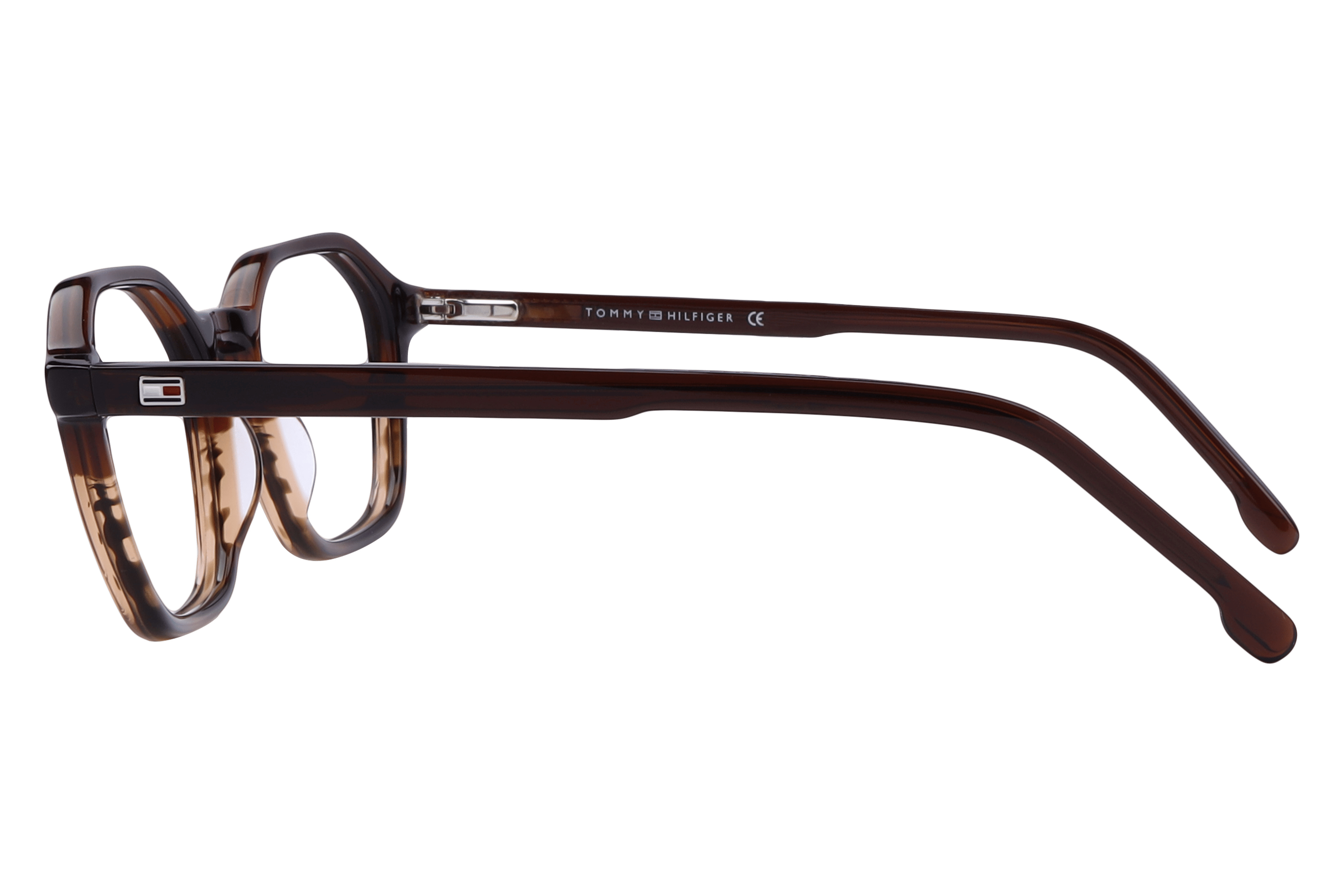 Tommy Hilfiger TH 3510 Frame Brown Unisex Full Shell Frame — Brown frame — view 3