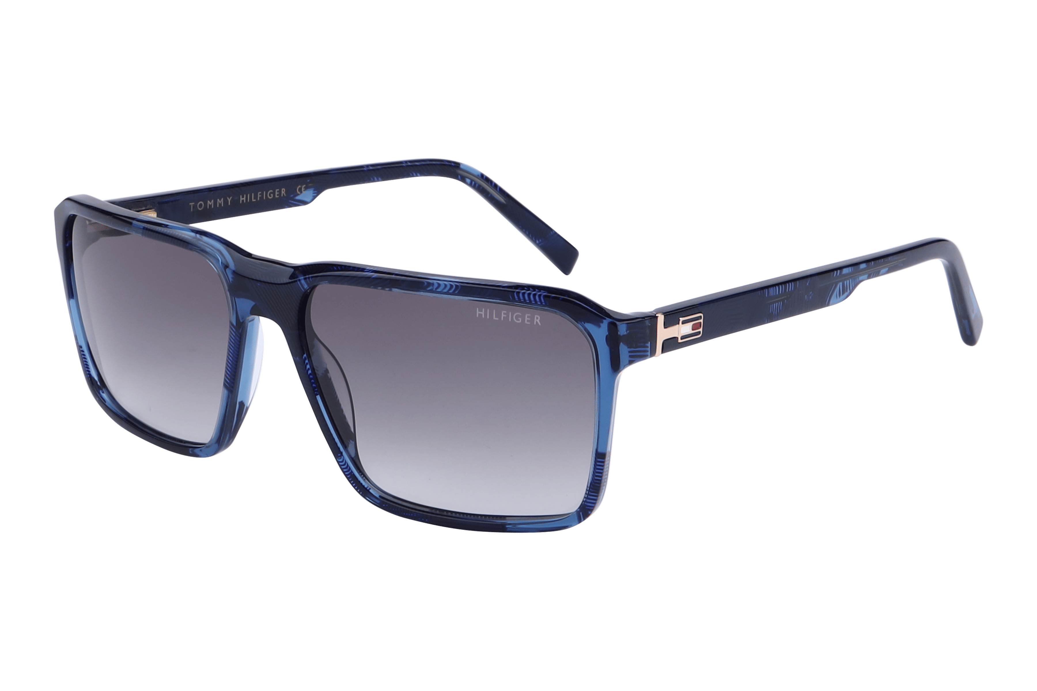 Tommy Hilfiger TH2606 Sunglass Blue Male Full Shell — Blue frame