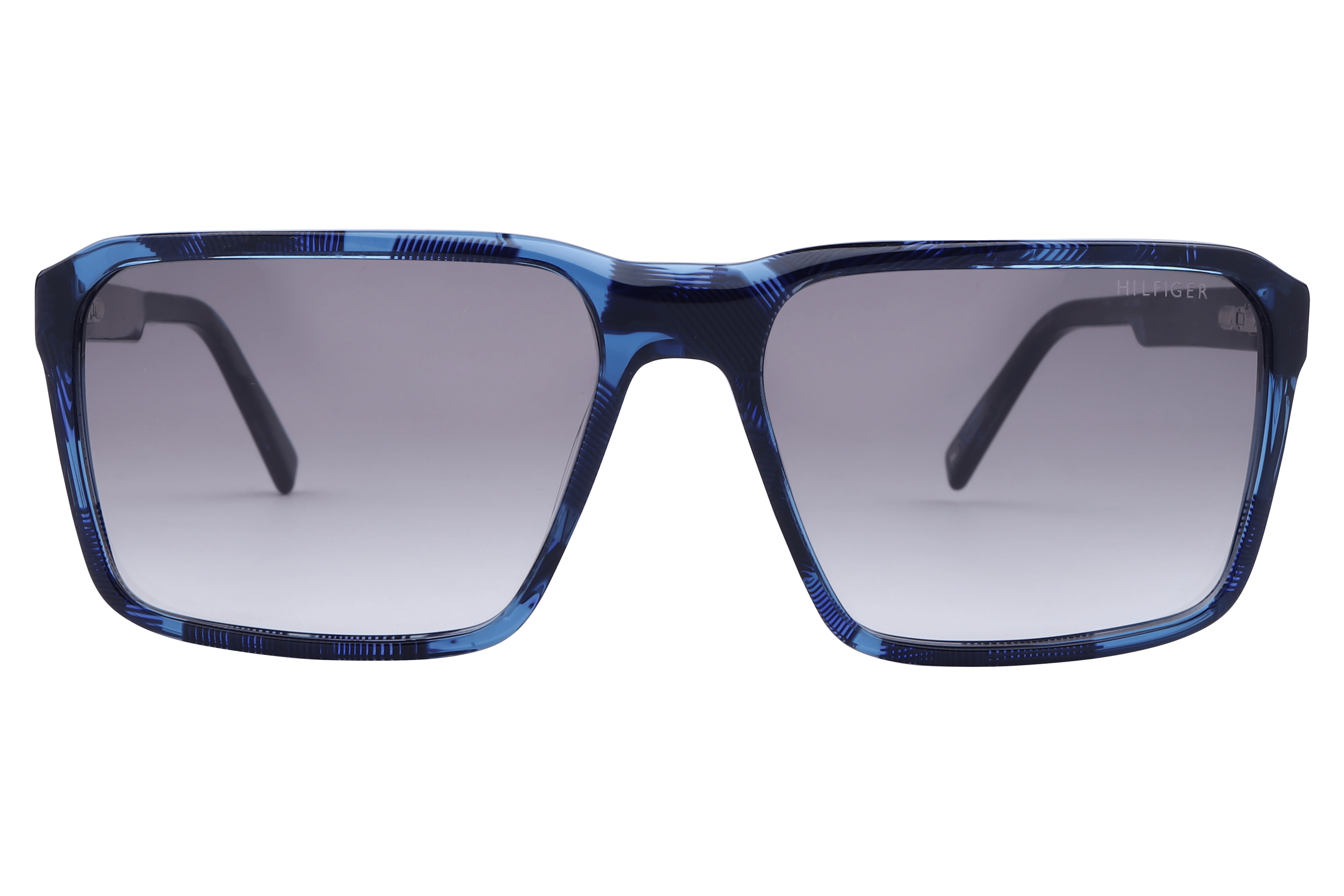 Tommy Hilfiger TH2606 Sunglass Blue Male Full Shell Sunglass — Blue frame — view 2