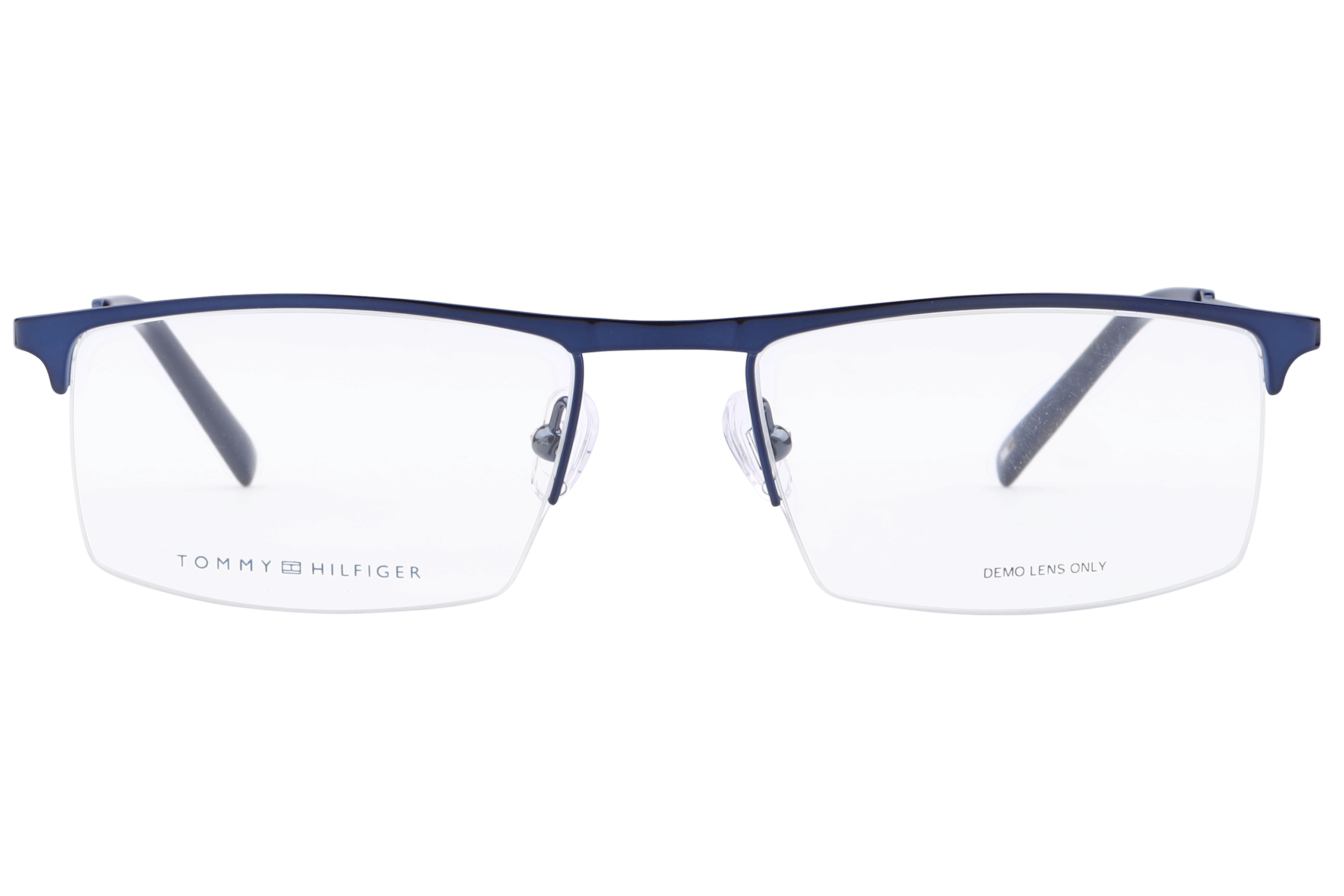 Tommy Hilfiger TH3233 Frame Blue Unisex Supra Metal Frame — Blue frame — view 2
