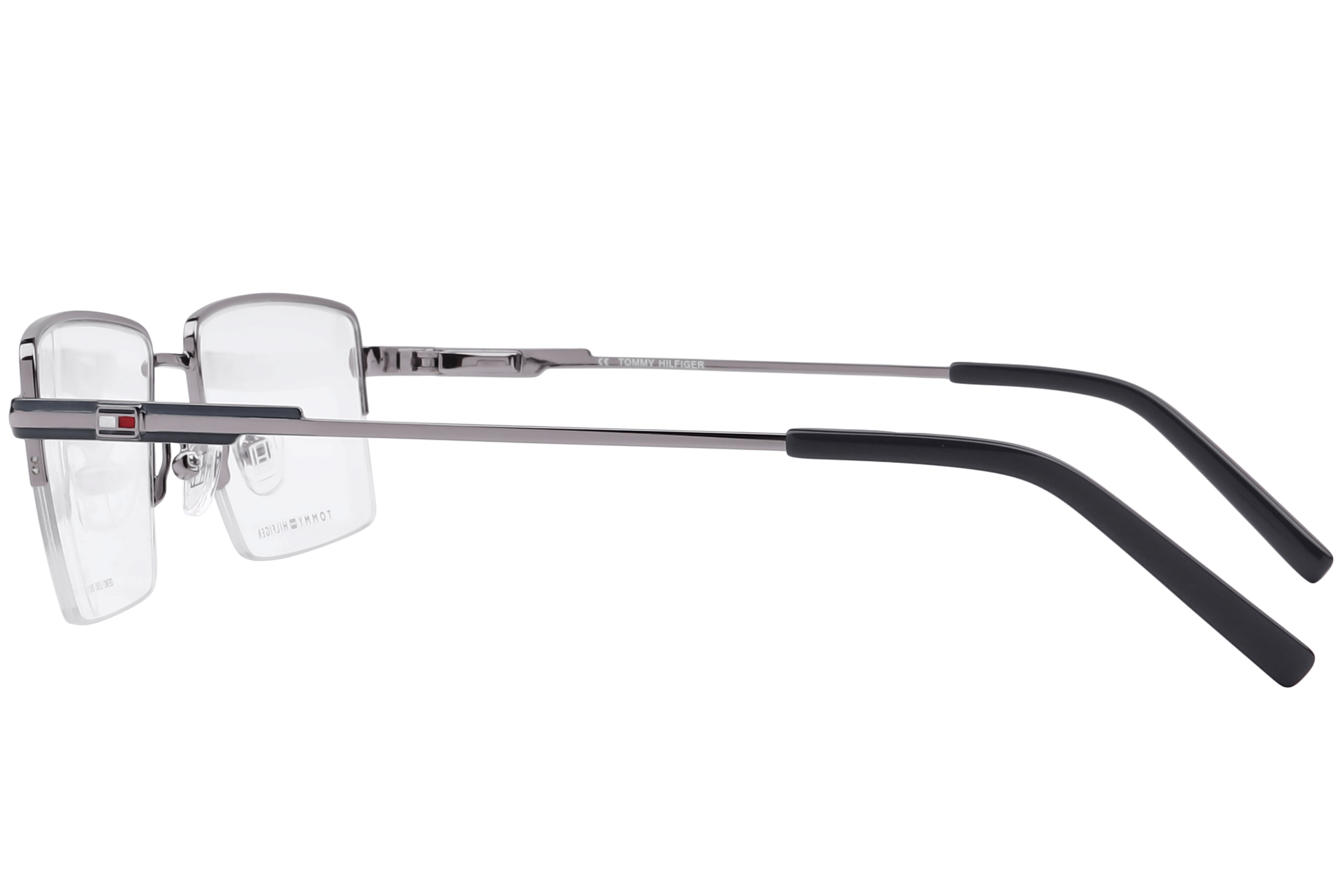 Tommy Hilfiger TH3234 Frame Gun Metal Male Supra Metal Frame — Gun Metal frame — view 3