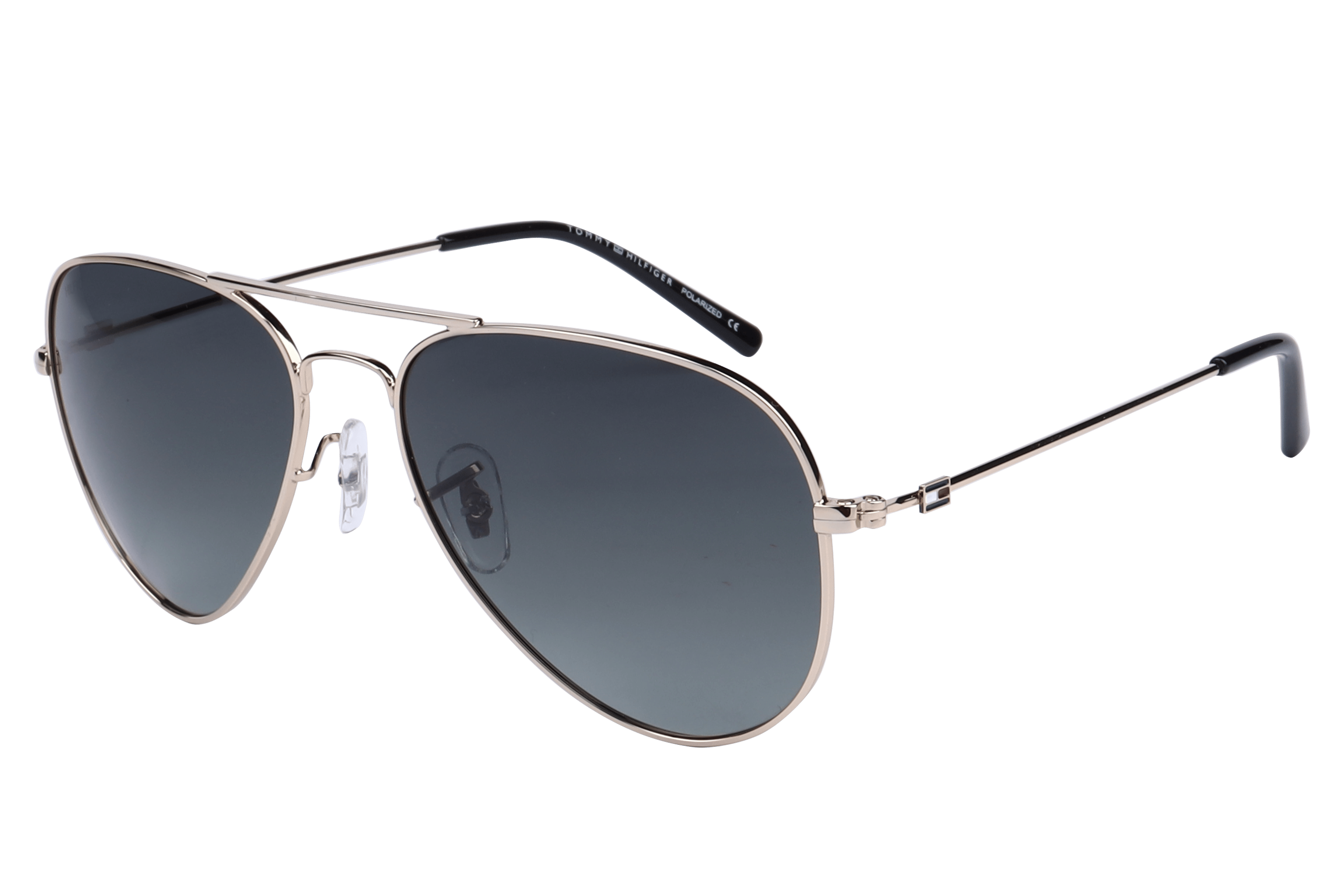 Tommy Hilfiger TH1573PL Sunglass Gold Unisex Full Metal — Gold frame