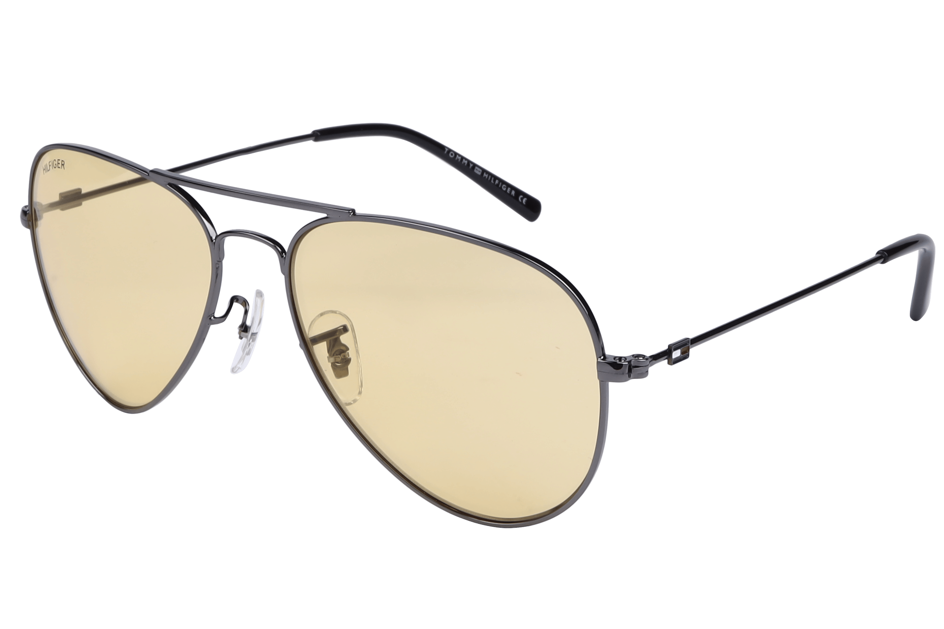 Tommy Hilfiger TH1574 Sunglass Gun Metal Unisex Full Metal — Gun Metal frame