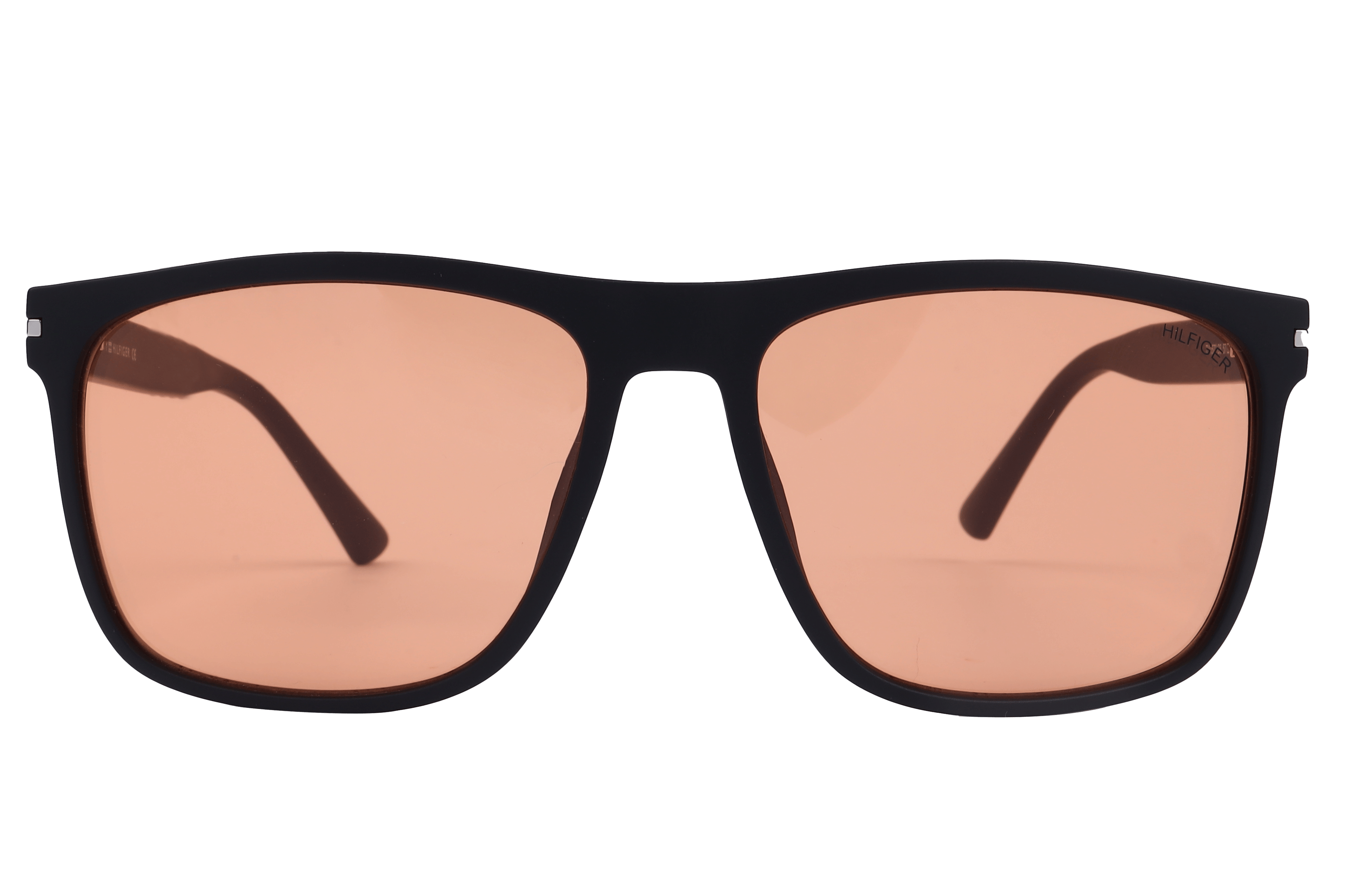 Tommy Hilfiger TH1572 Sunglass Matt Black Male Full Shell Sunglass — Matt Black frame — view 2