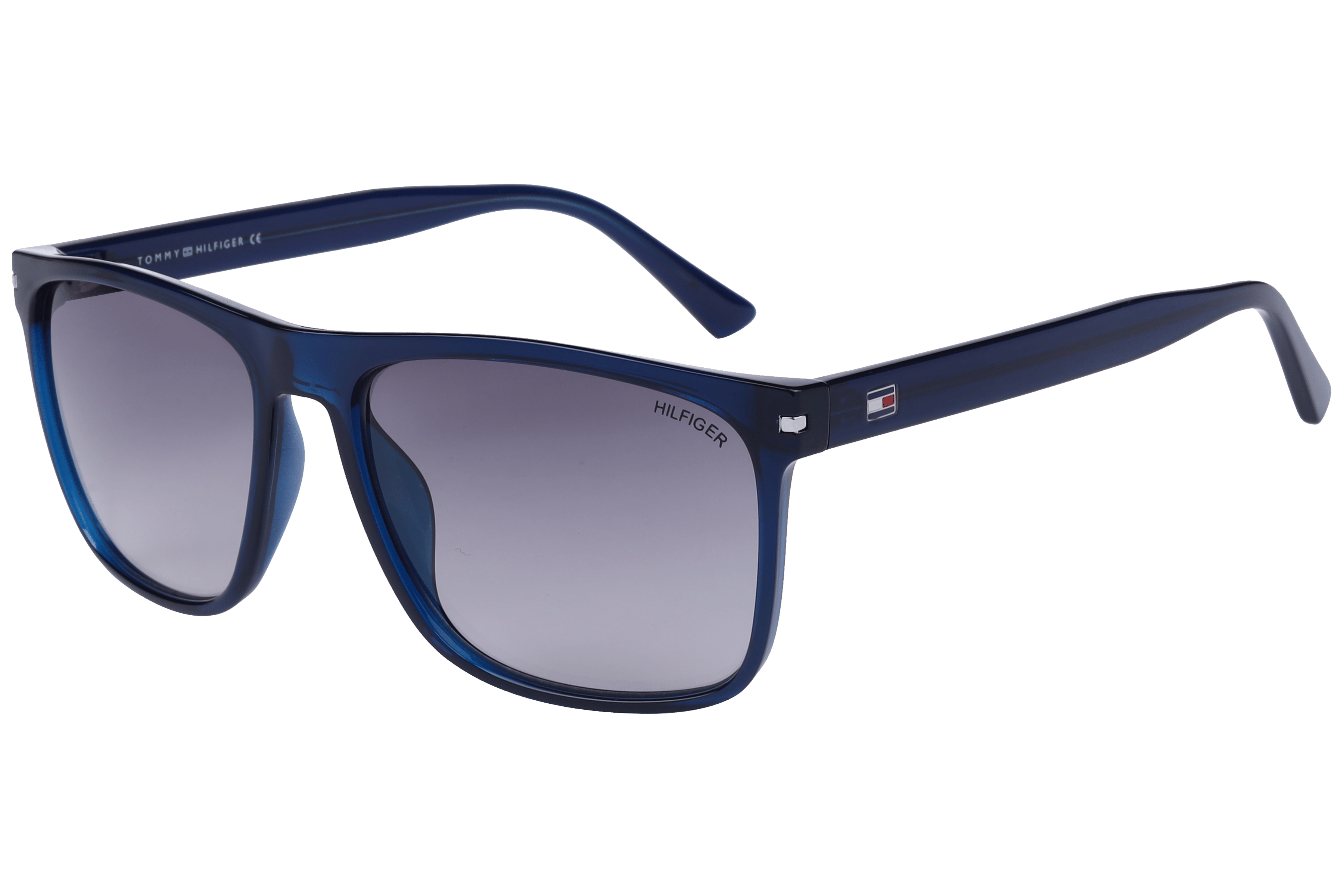 Tommy Hilfiger TH1572 Sunglass Blue Male Full Shell — Blue frame