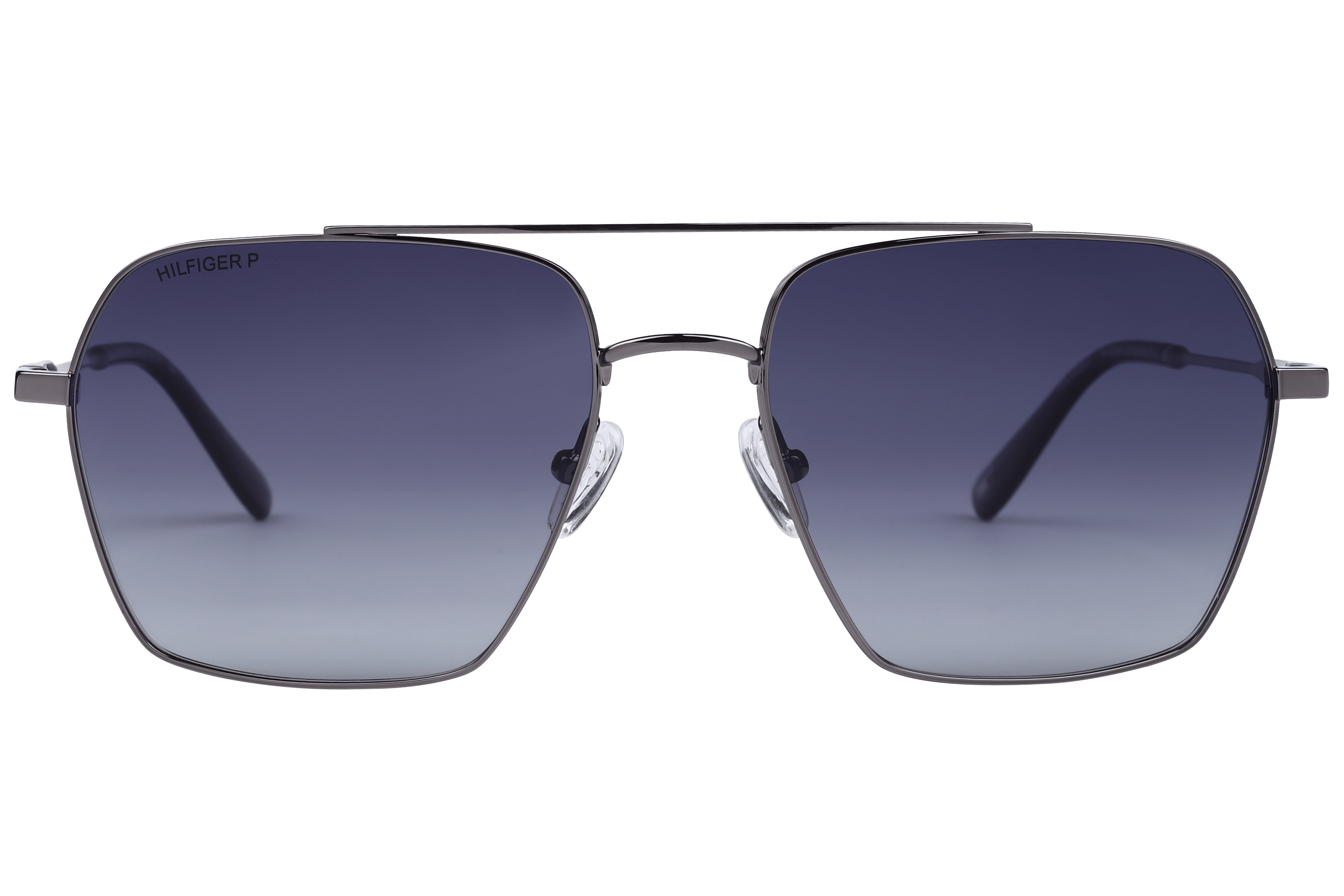 Tommy Hilfiger TH1575PL Sunglass Gun Metal Male Full Metal Sunglass — Gun Metal frame — view 2