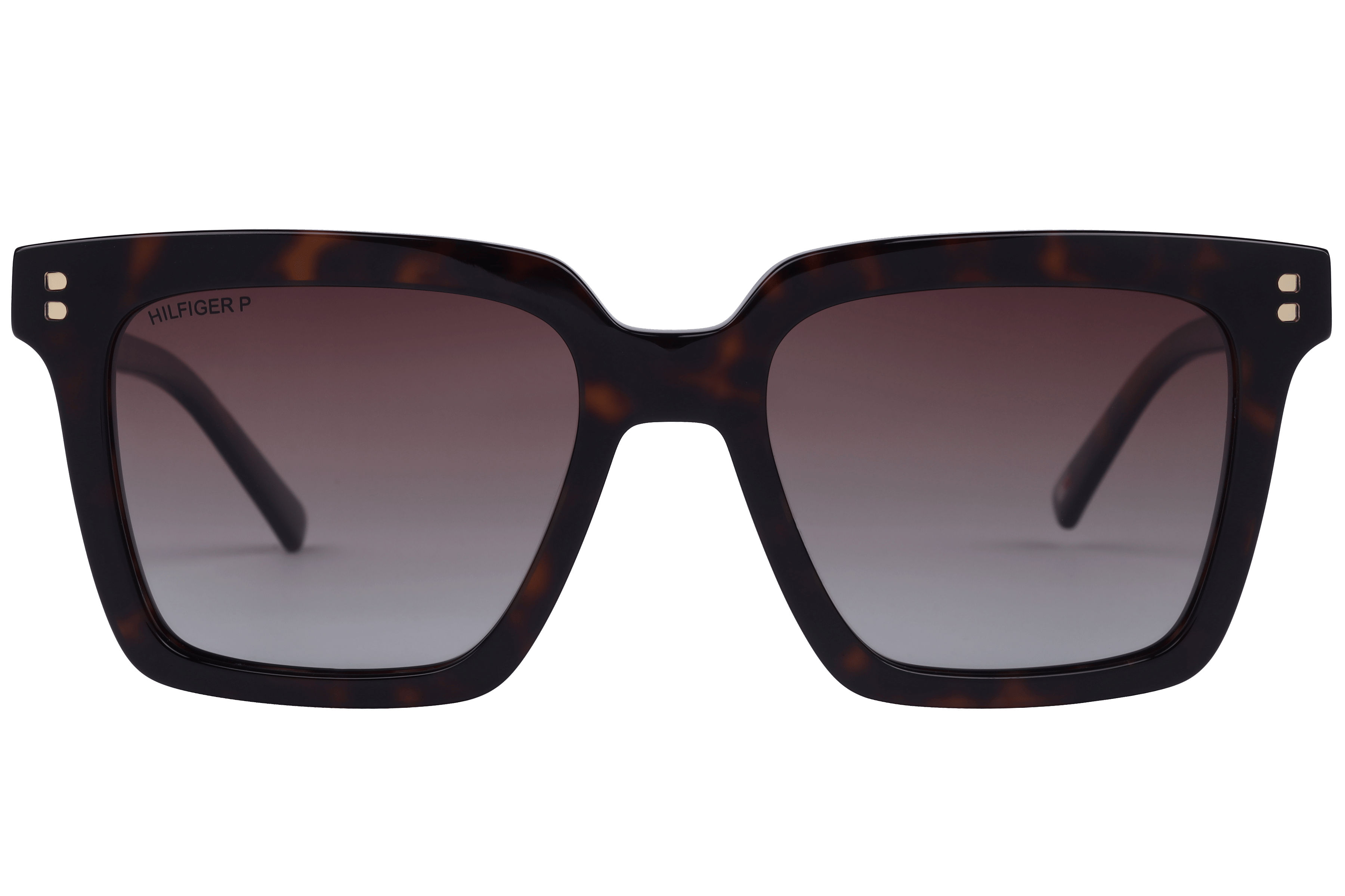 Tommy Hilfiger TH1576PL Sunglass Havana Unisex Full Shell Sunglass — Havana frame — view 2